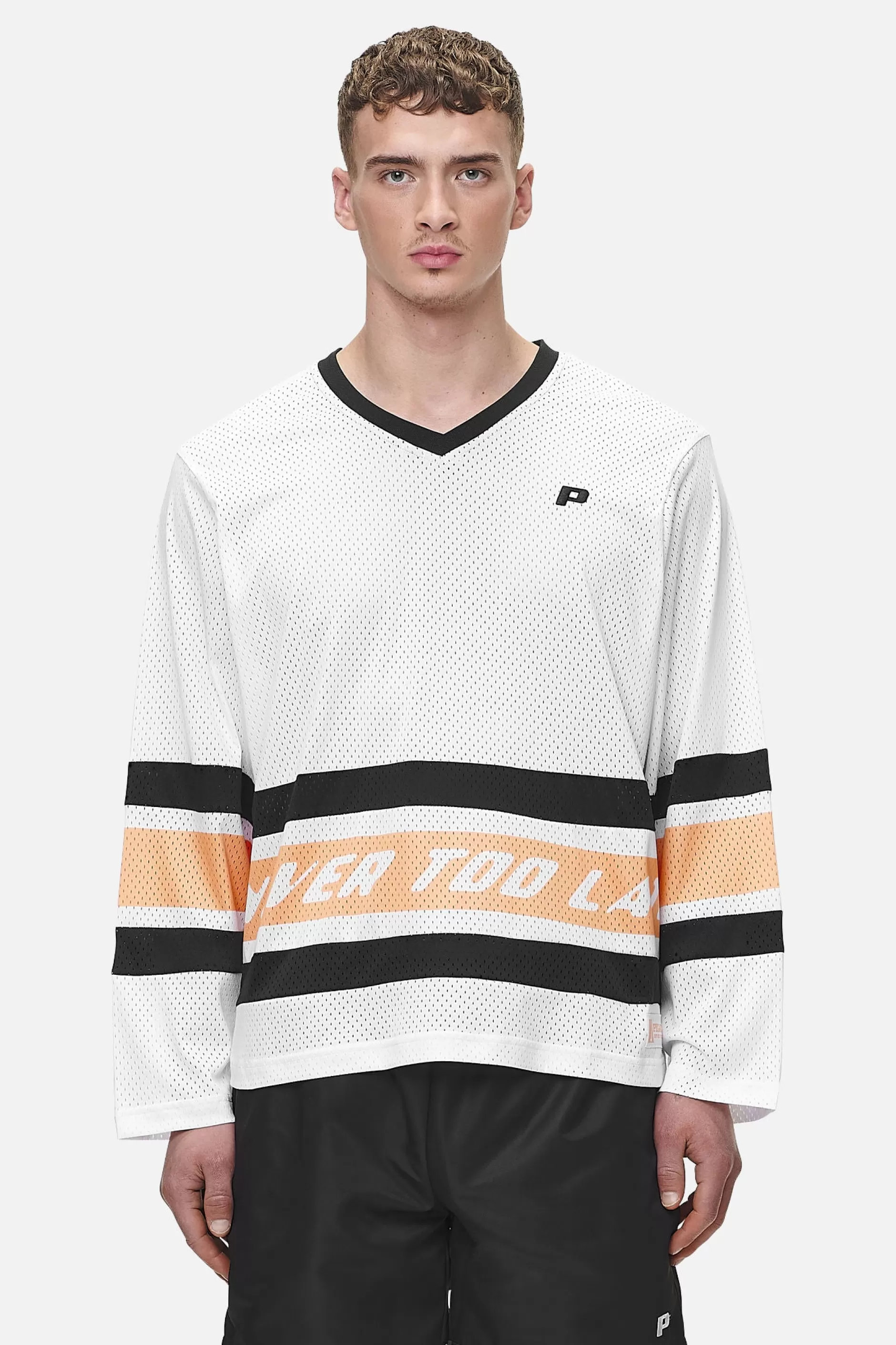 Store Pegador Johnsen Mesh Longsleeve White Apricot