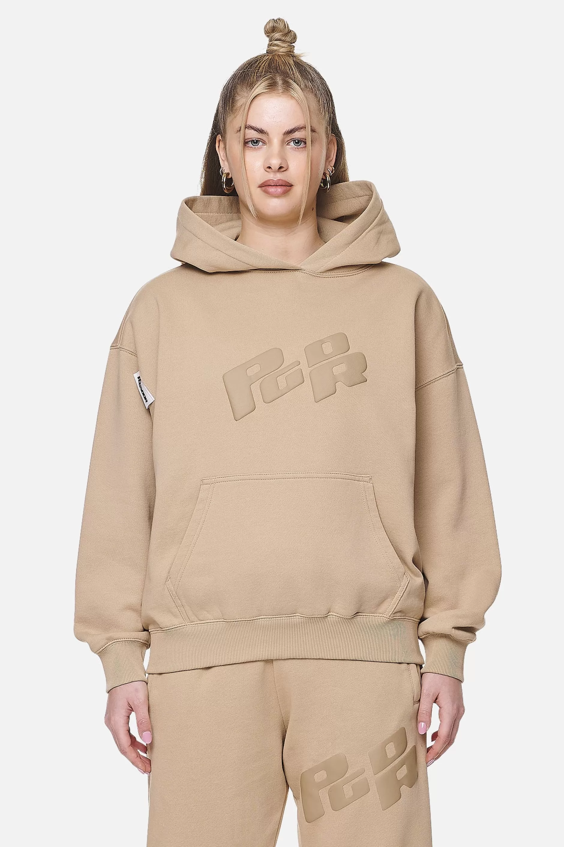 Hot Pegador Julago Oversized Hoodie Washed Safari Sand