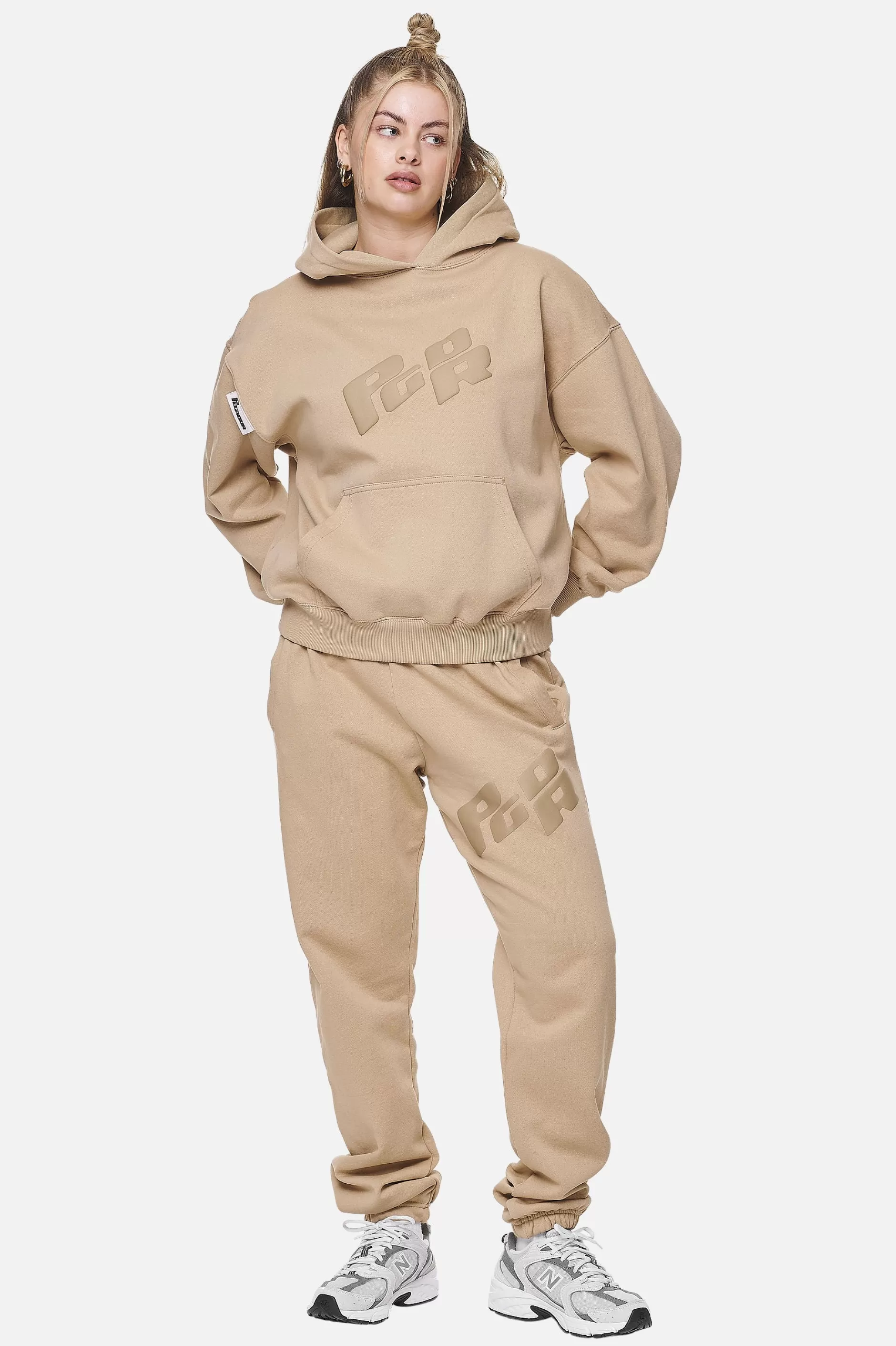 Hot Pegador Julago Oversized Hoodie Washed Safari Sand