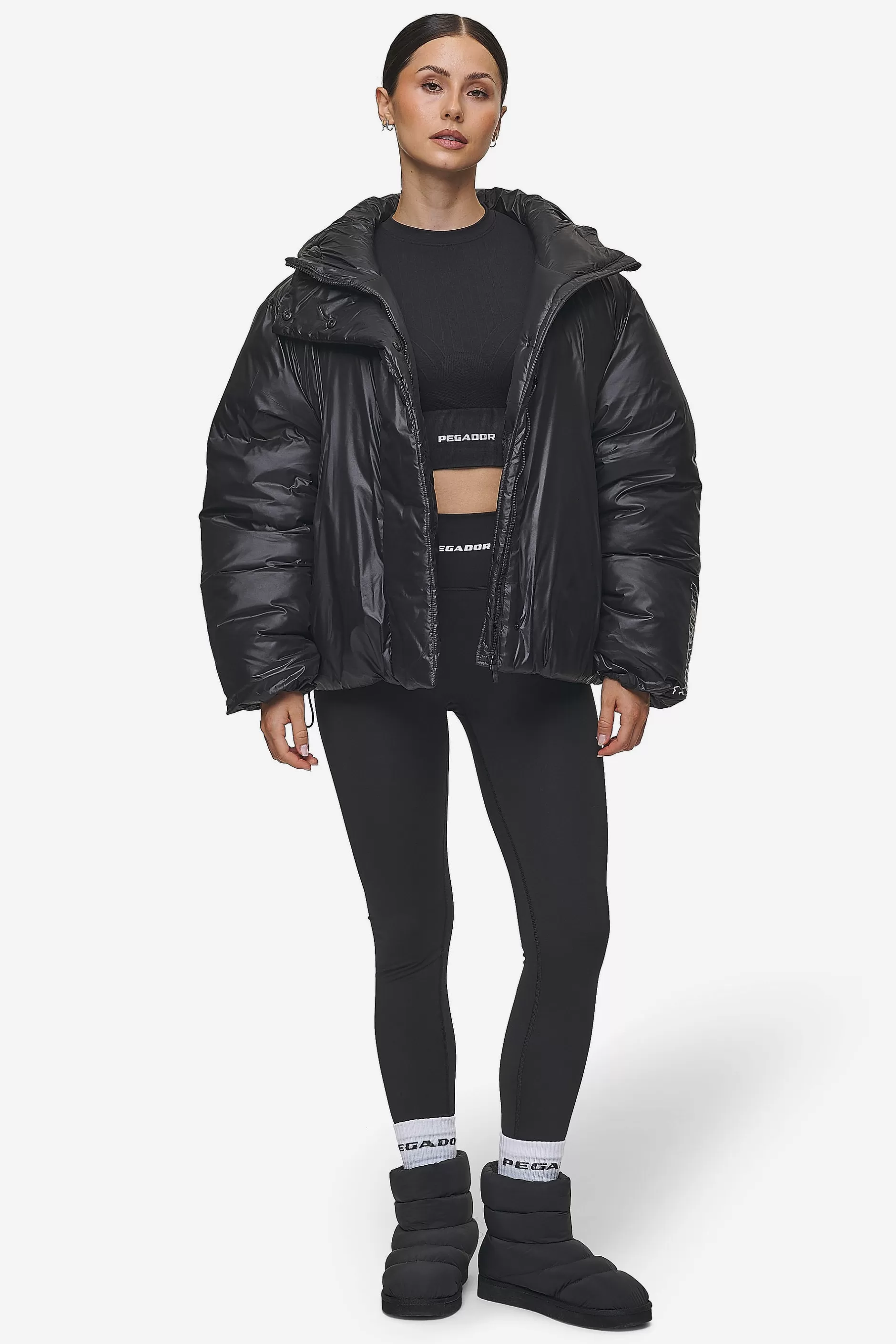 Hot Pegador Keboli Oversized Puffer Jacket Black