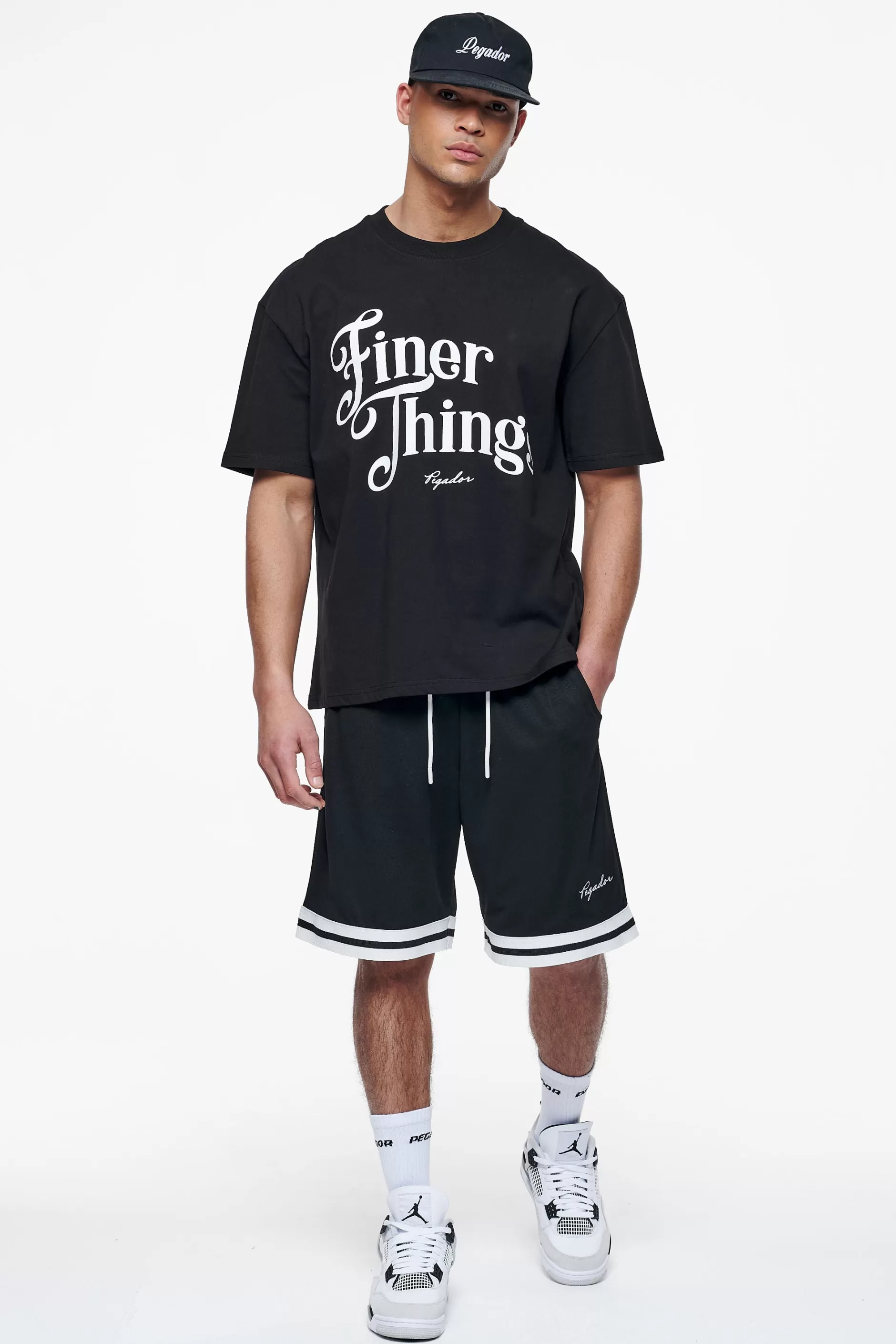 Sale Pegador Kirk Oversized Tee Black