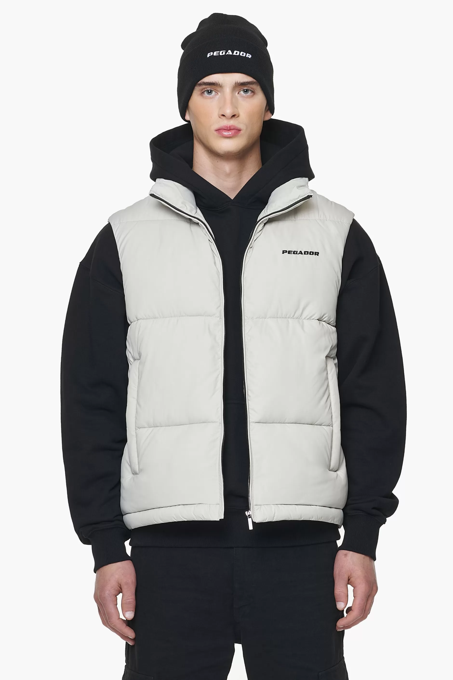 Best Sale Pegador Landin Puffer Vest Ash Grey