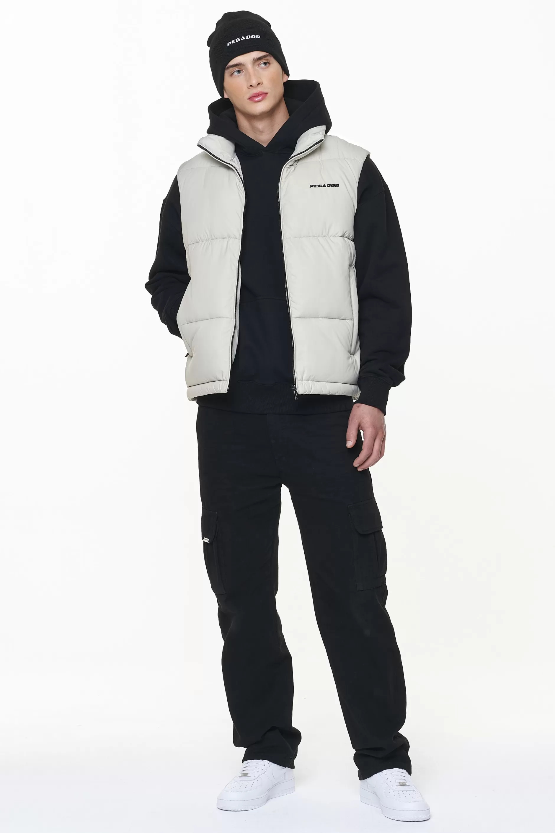 Best Sale Pegador Landin Puffer Vest Ash Grey