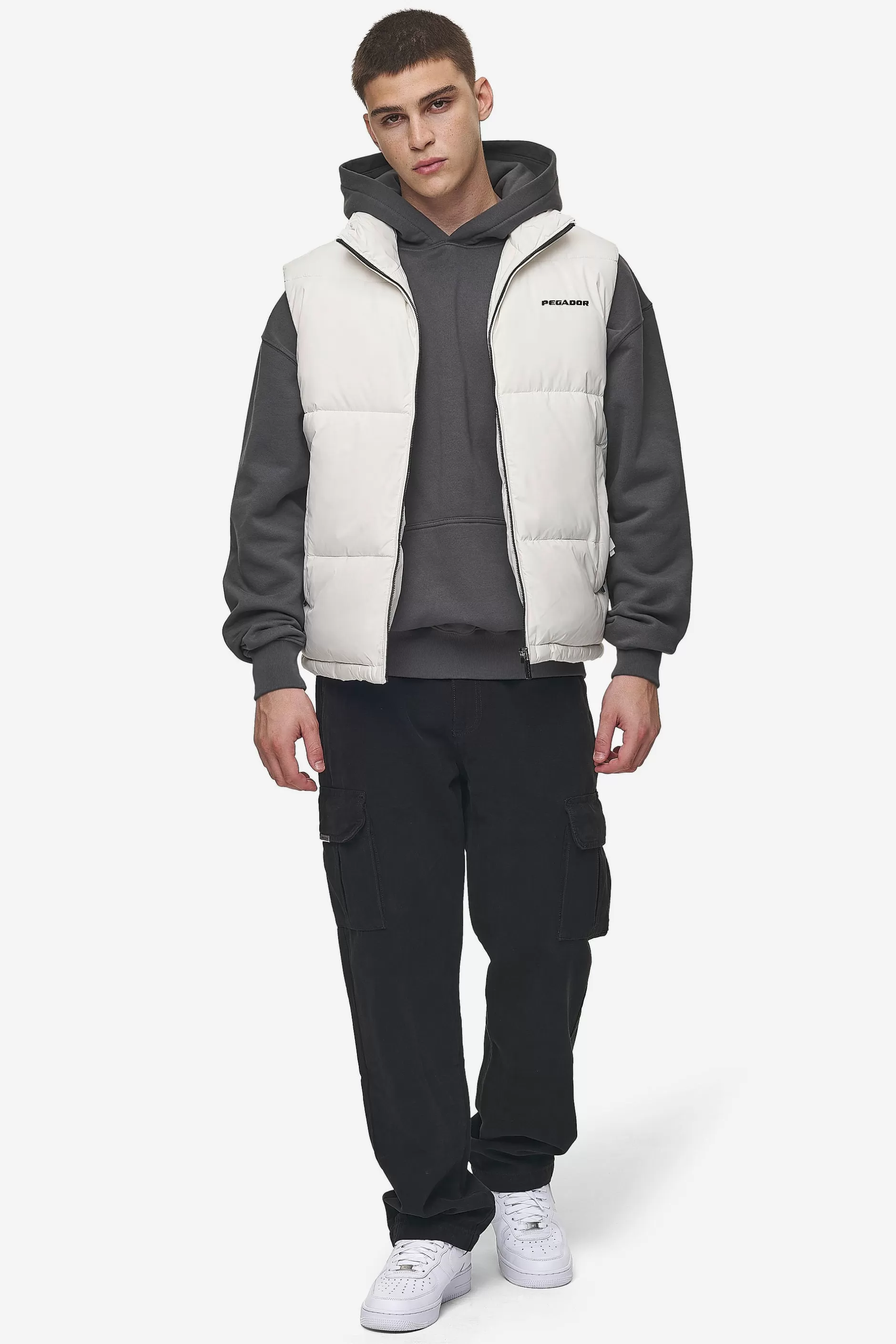 Online Pegador Landin Puffer Vest Bone White