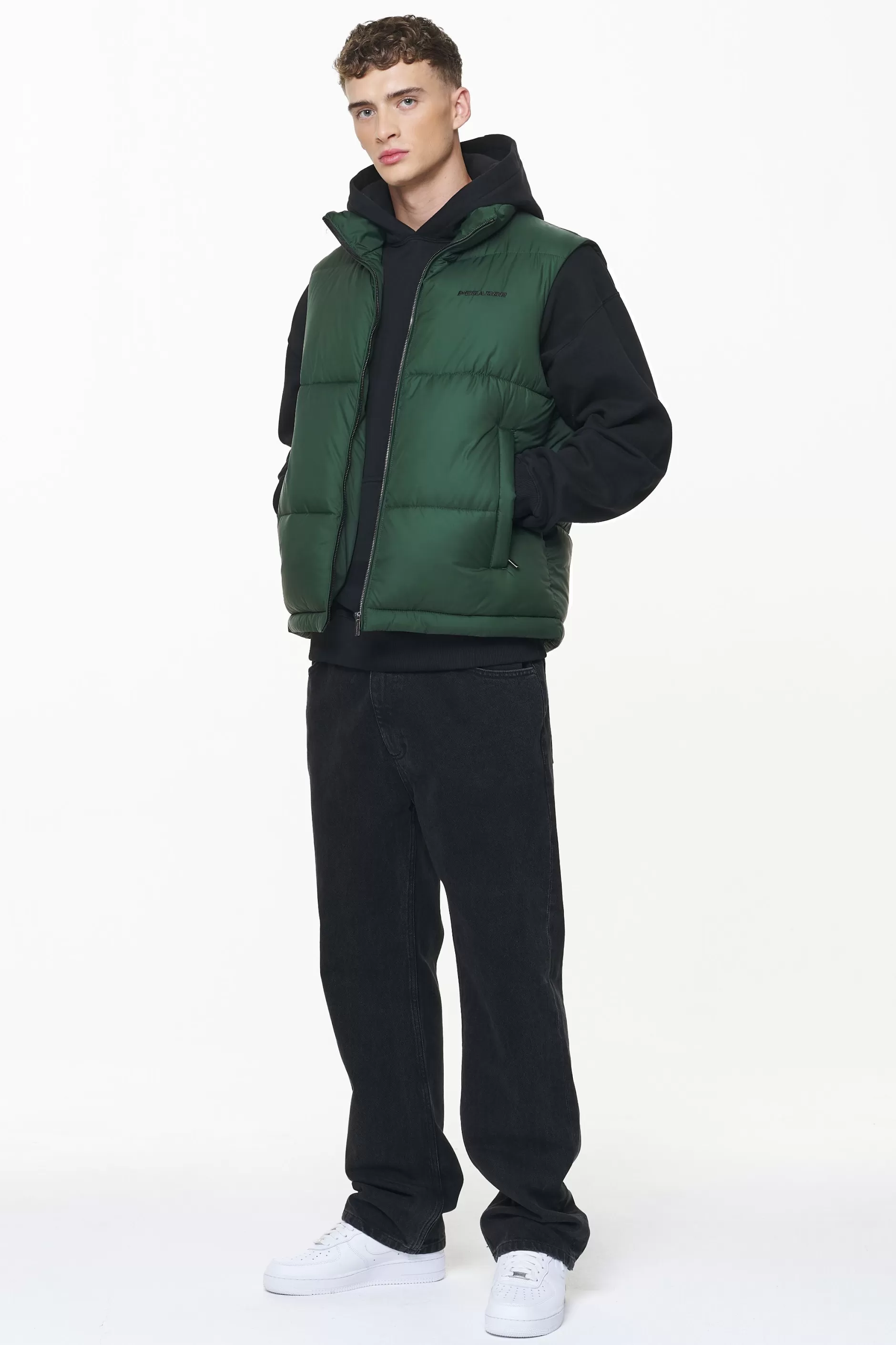 Best Pegador Landin Puffer Vest British Green