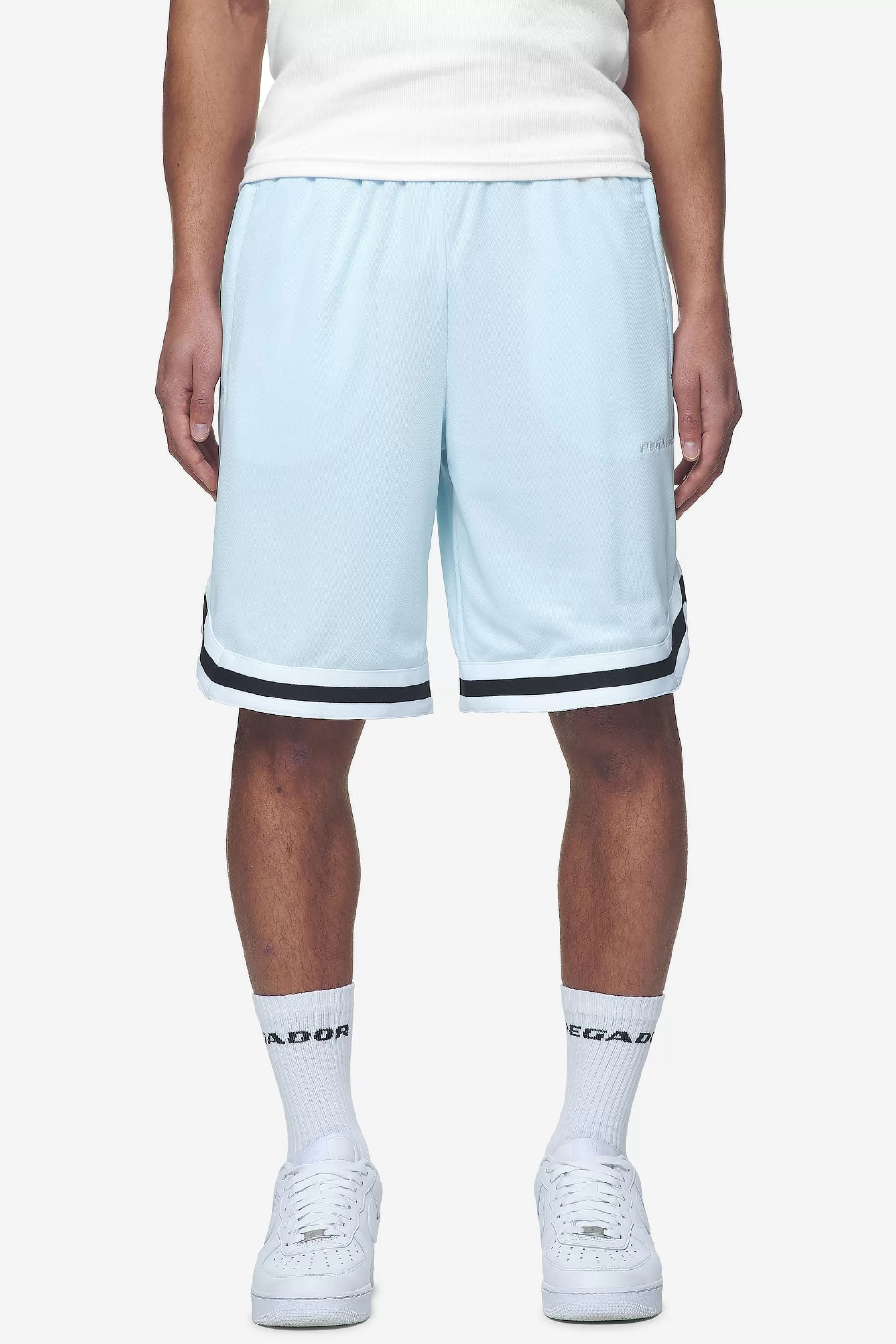 New Pegador Lansing Basketball Shorts Baby blue