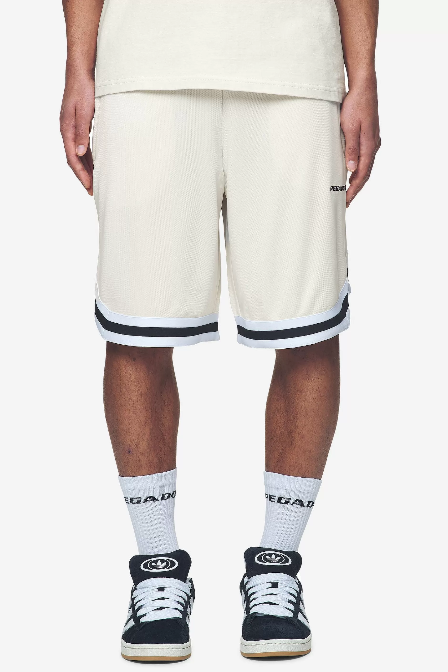 Cheap Pegador Lansing Basketball Shorts Salty cream