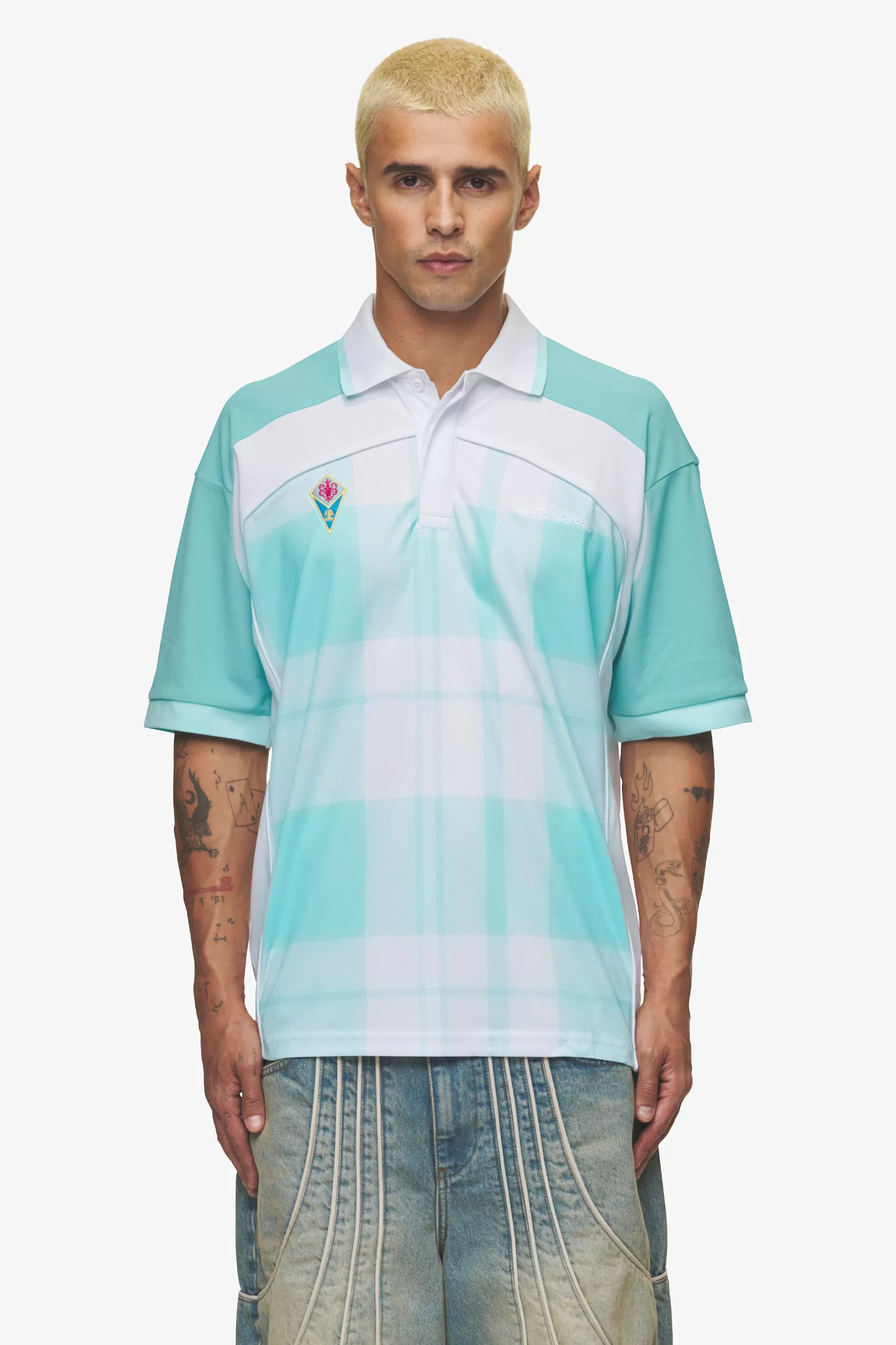 Flash Sale Pegador Lawn Jersey Sky Blue White