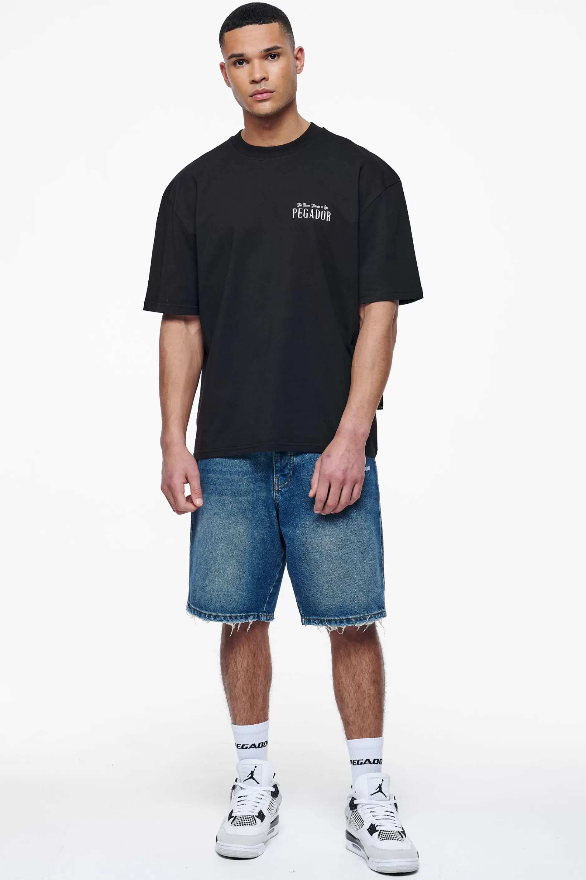 Flash Sale Pegador Leander Oversized Tee Black