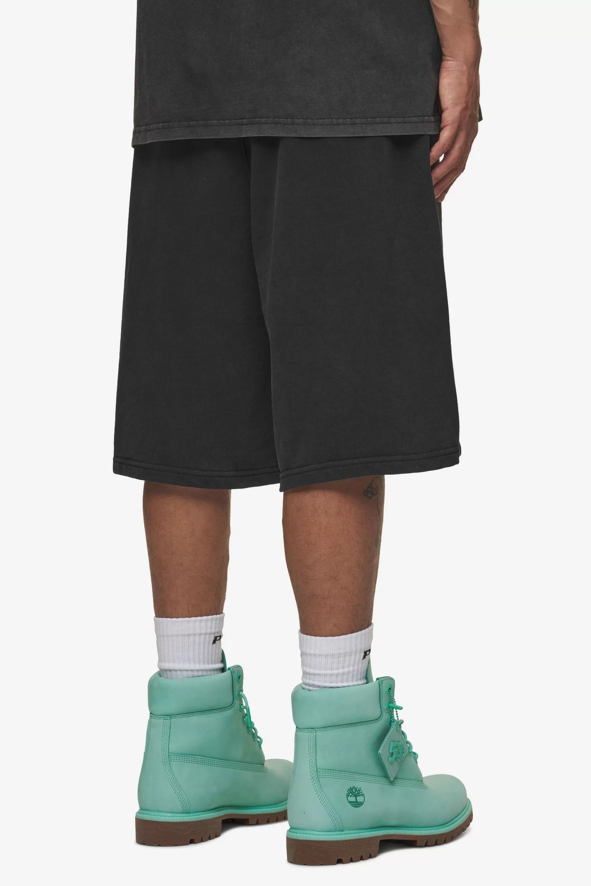 Store Pegador Leono Overknee Heavy Sweat Shorts Gum Vintage black
