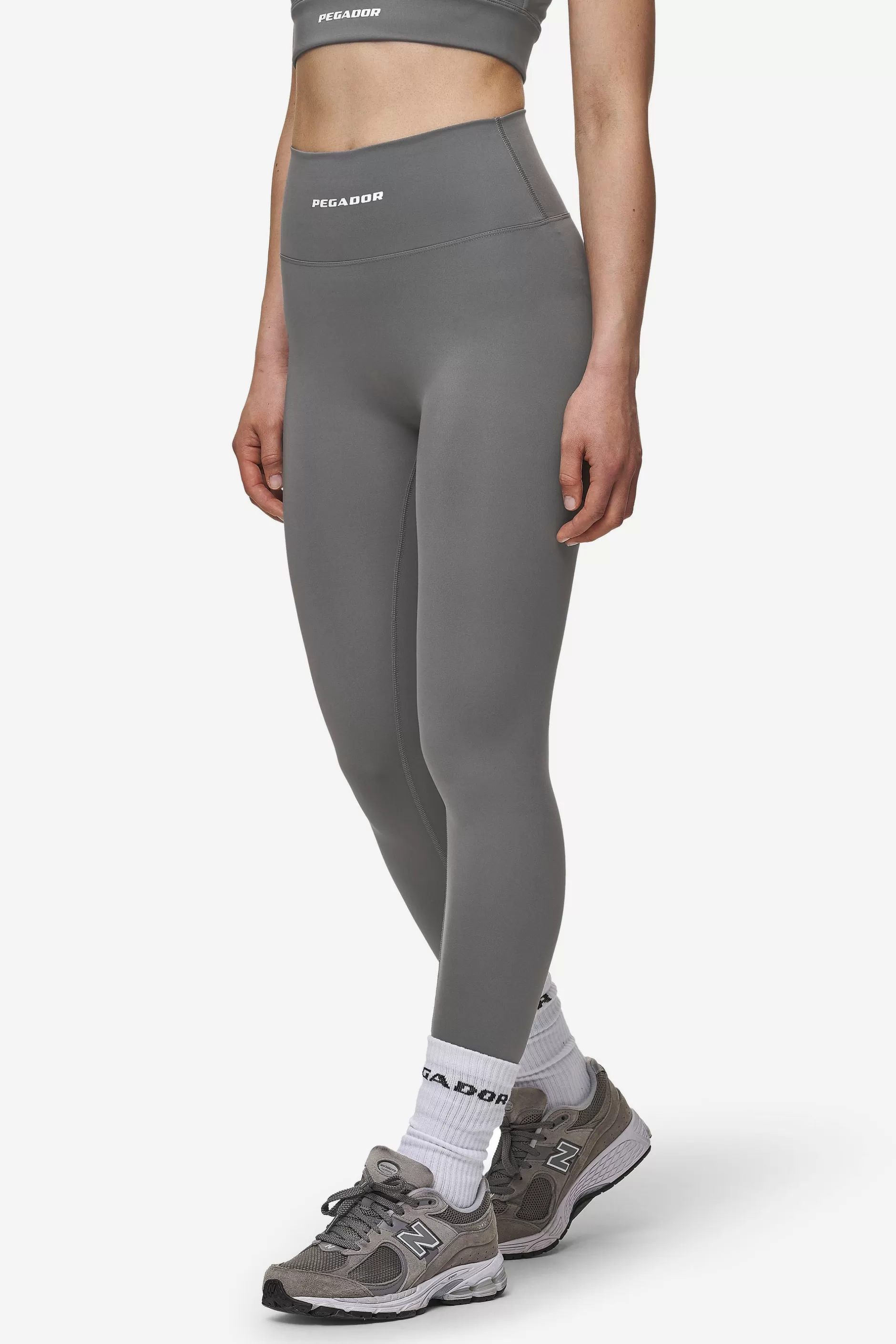 Store Pegador Leya Leggings Deep Grey White