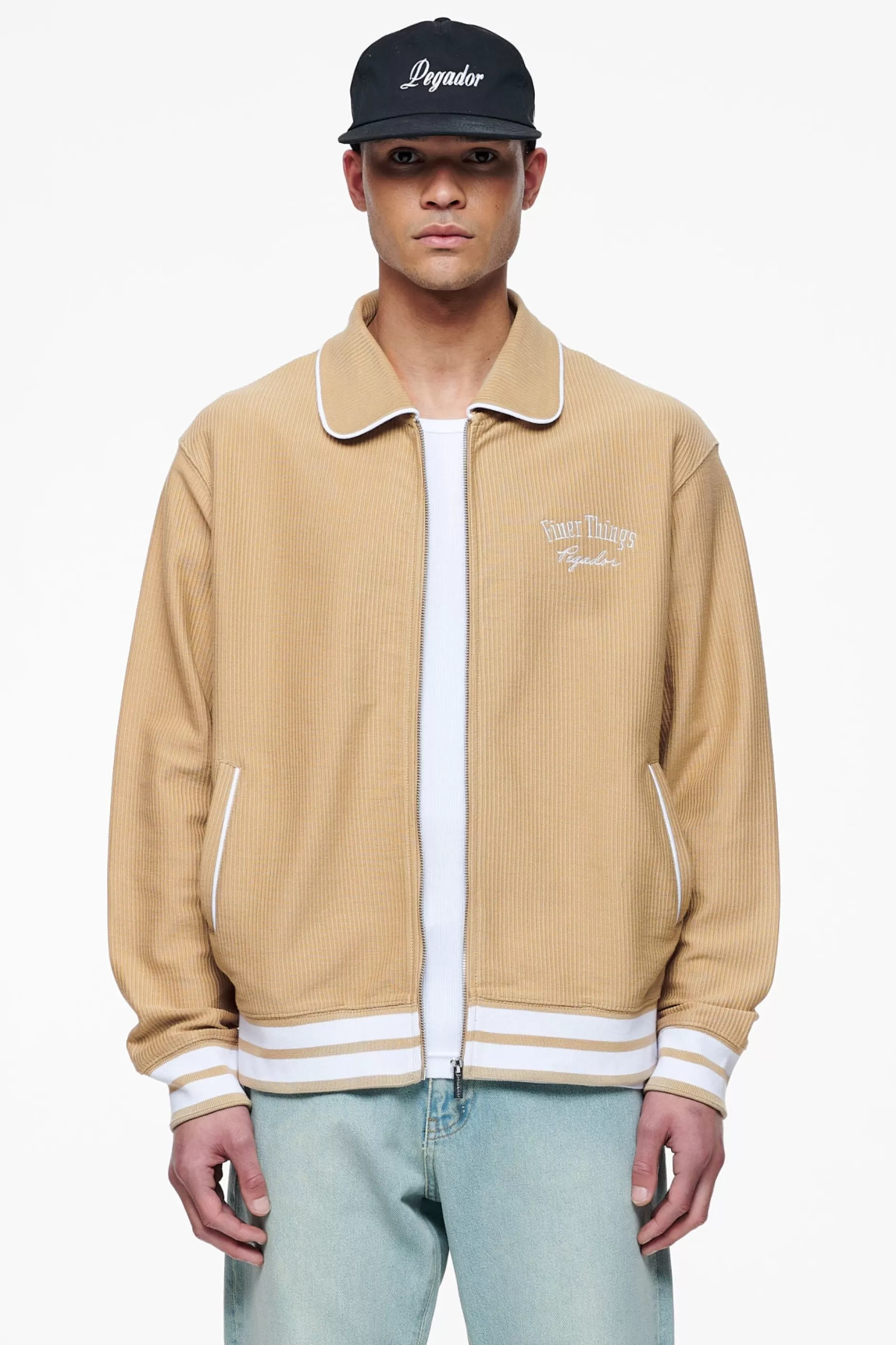 Hot Pegador Livery Oversized Cord Jacket Espresso