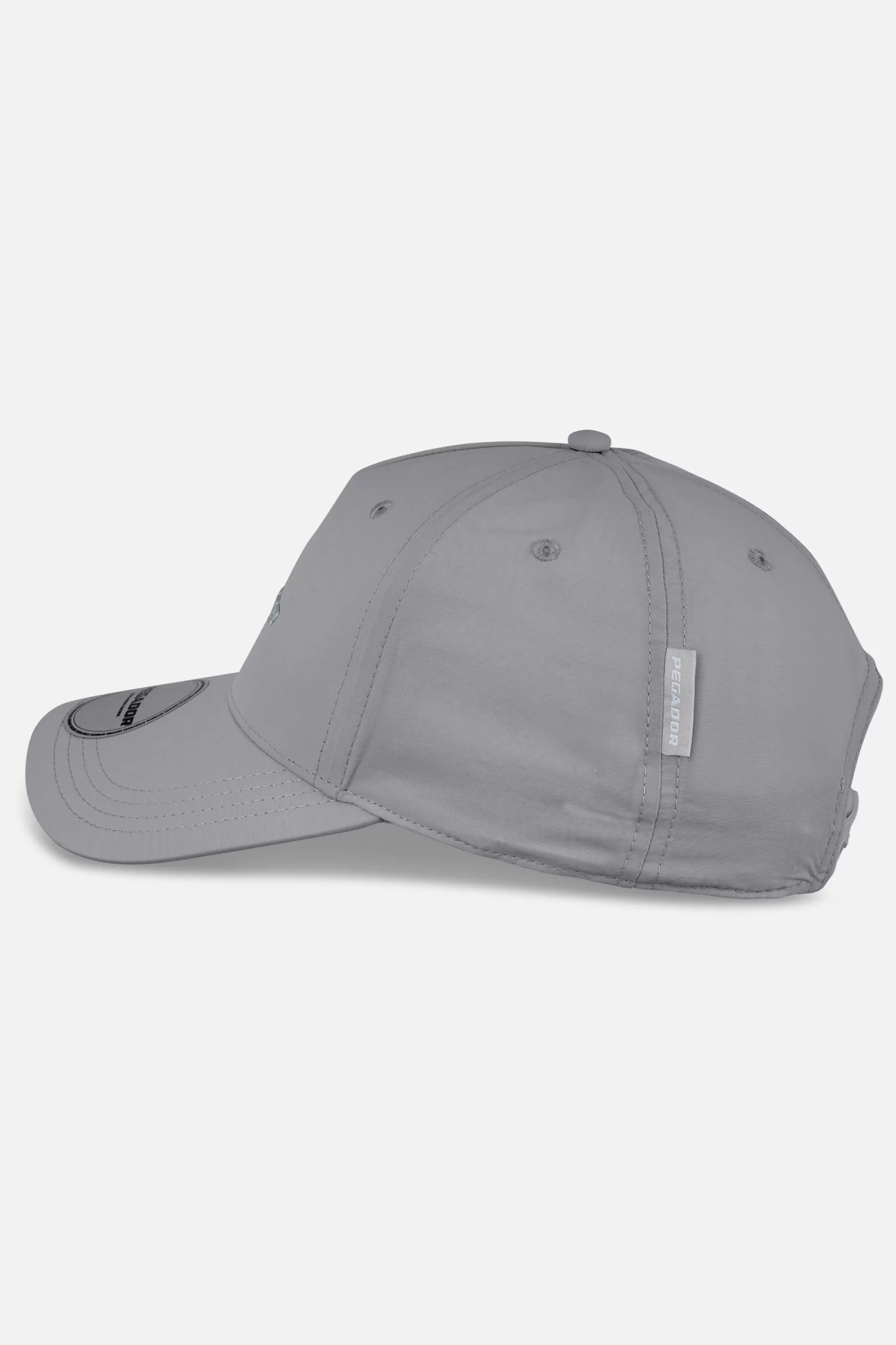 Discount Pegador Logo Crushed Nylon Cap Cool Grey