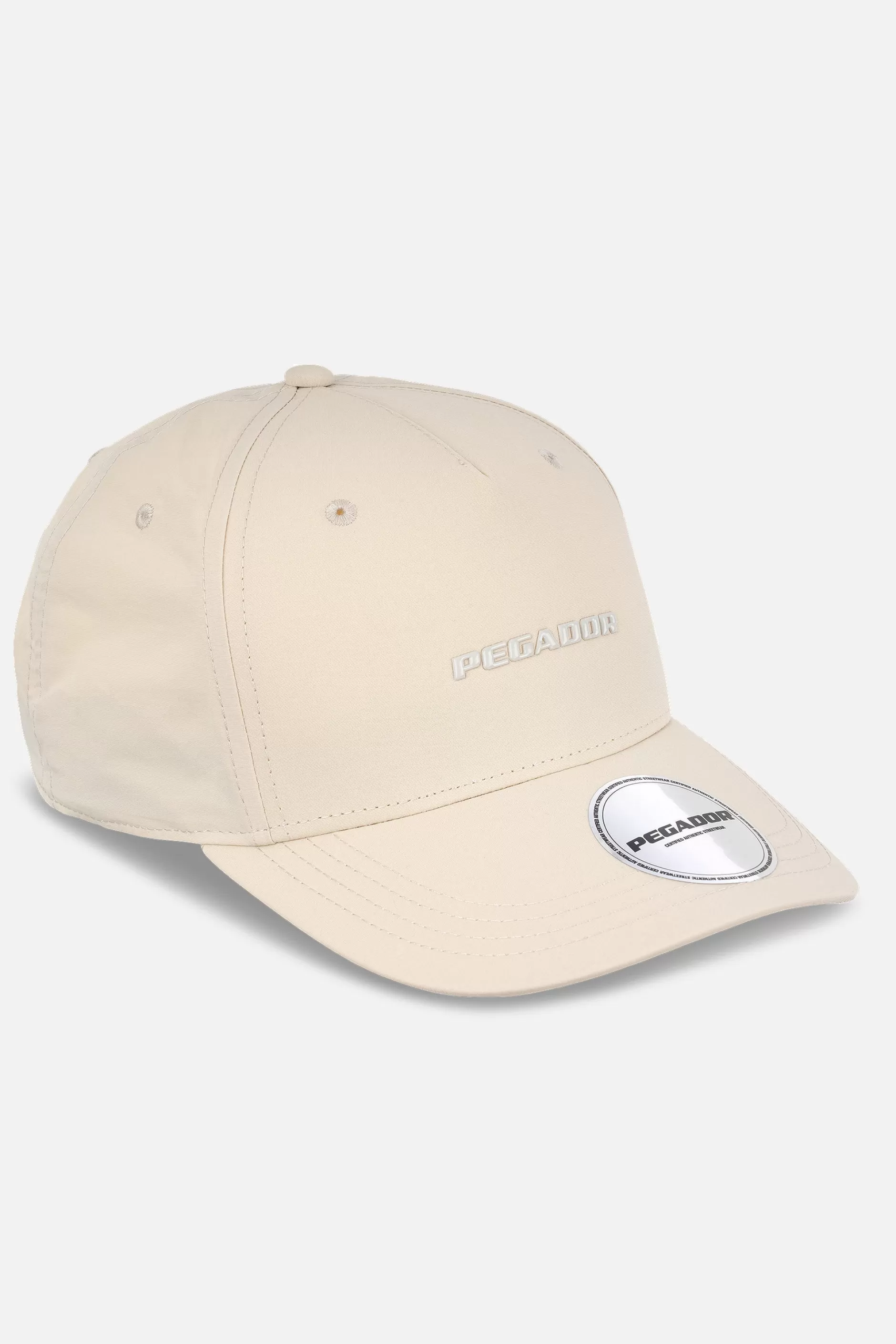 Cheap Pegador Logo Crushed Nylon Cap Desert Sand