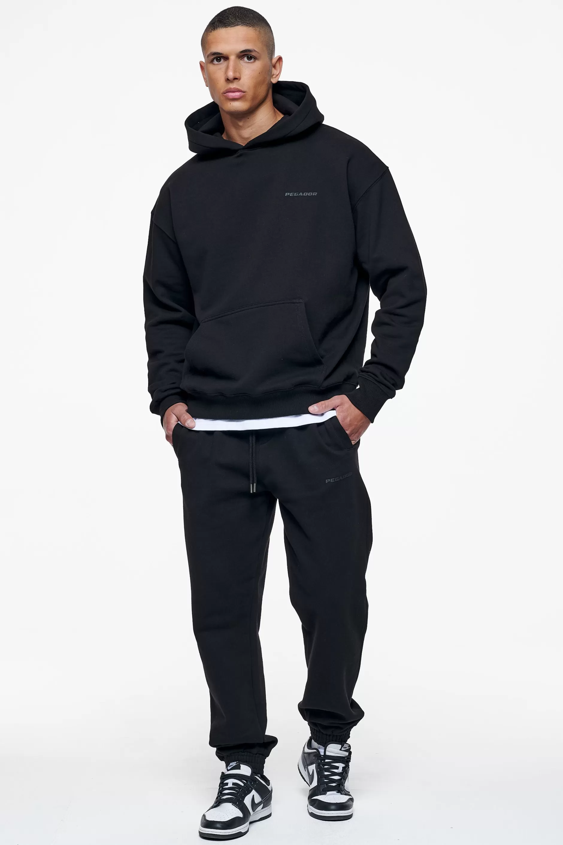 Best Pegador Logo Heavy Sweat Jogger Gum Black