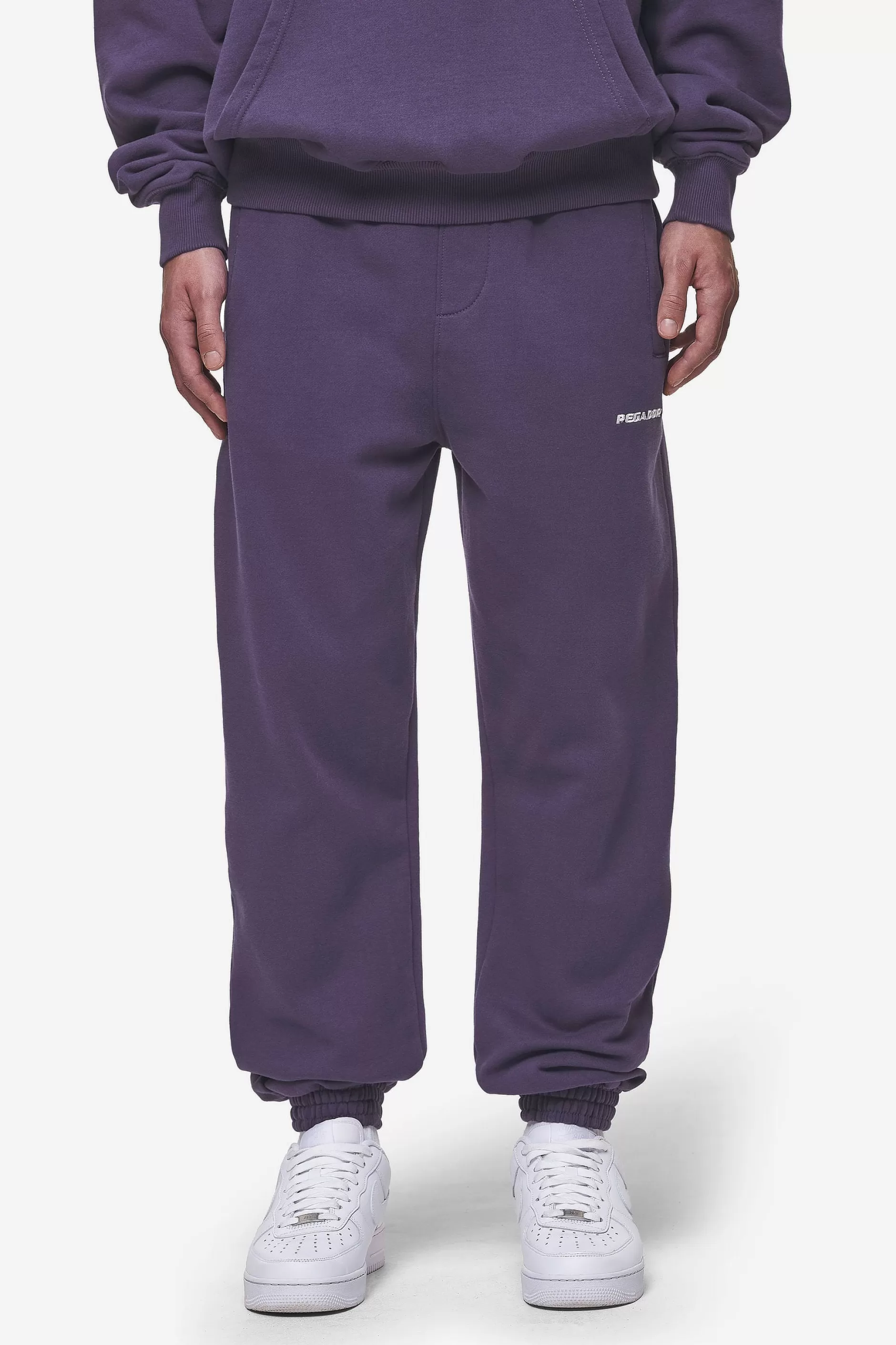 Online Pegador Logo Heavy Sweat Jogger Washed Deep Purple