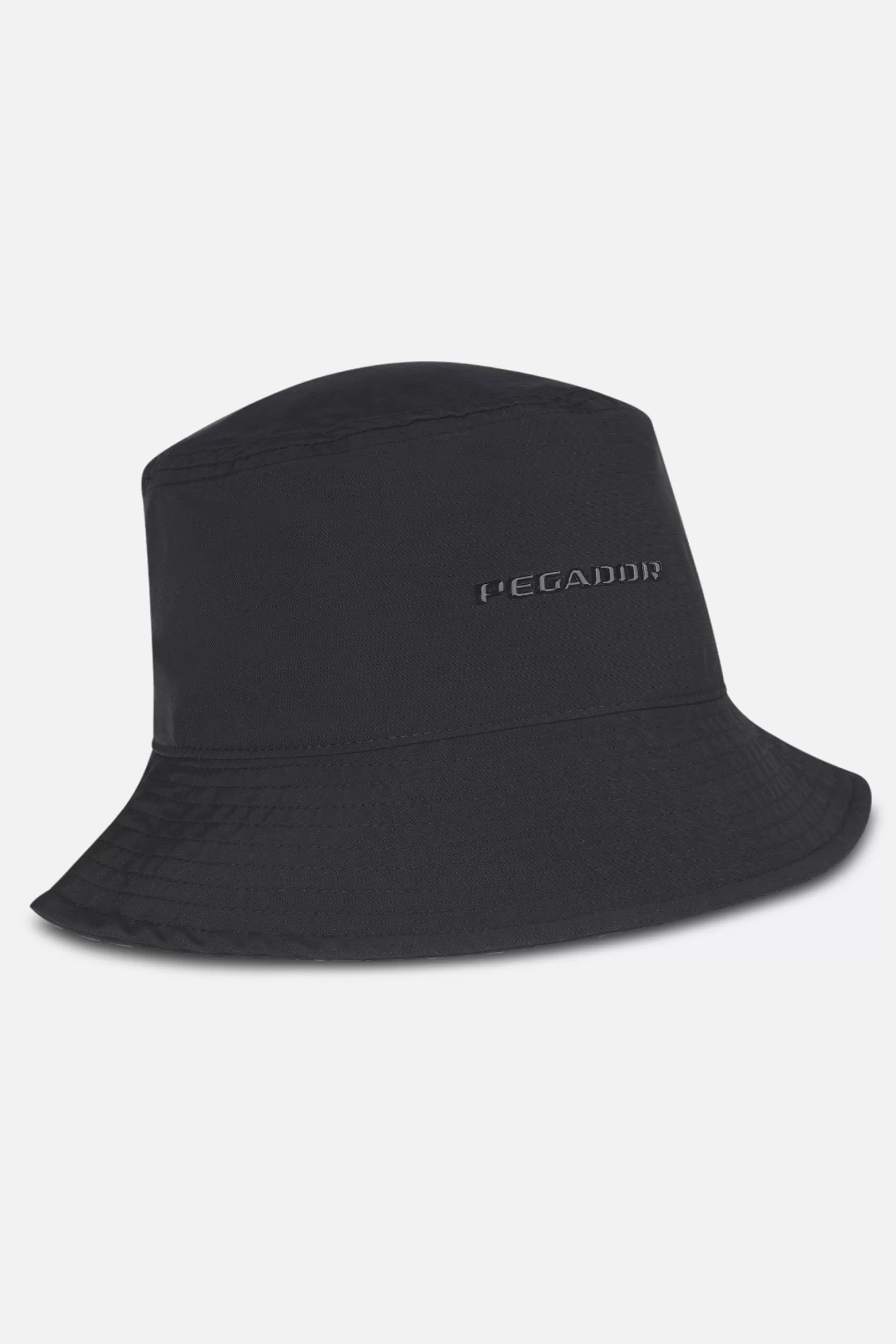 Best Sale Pegador Logo Nylon Bucket Hat Black