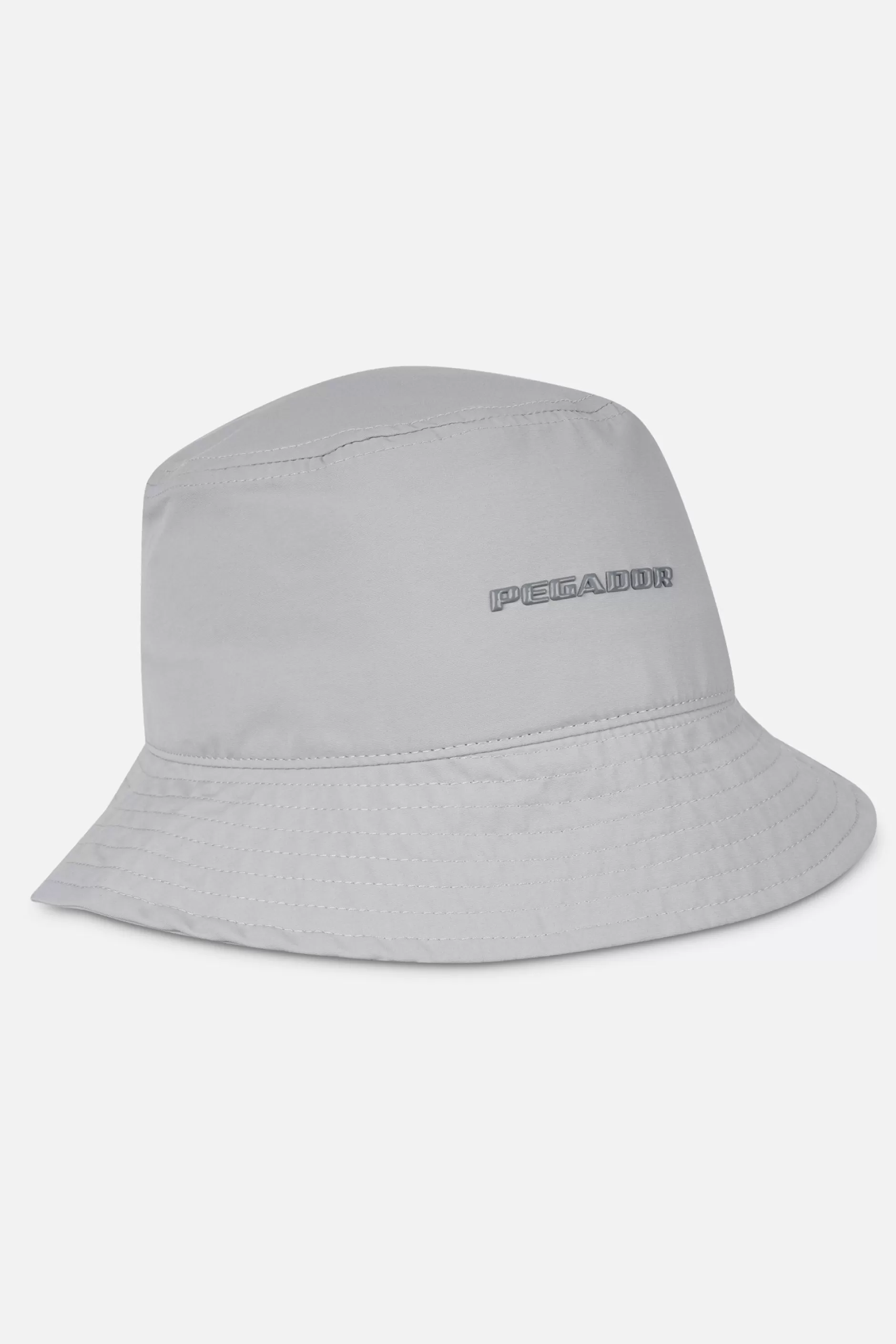 Online Pegador Logo Nylon Bucket Hat Cool Grey