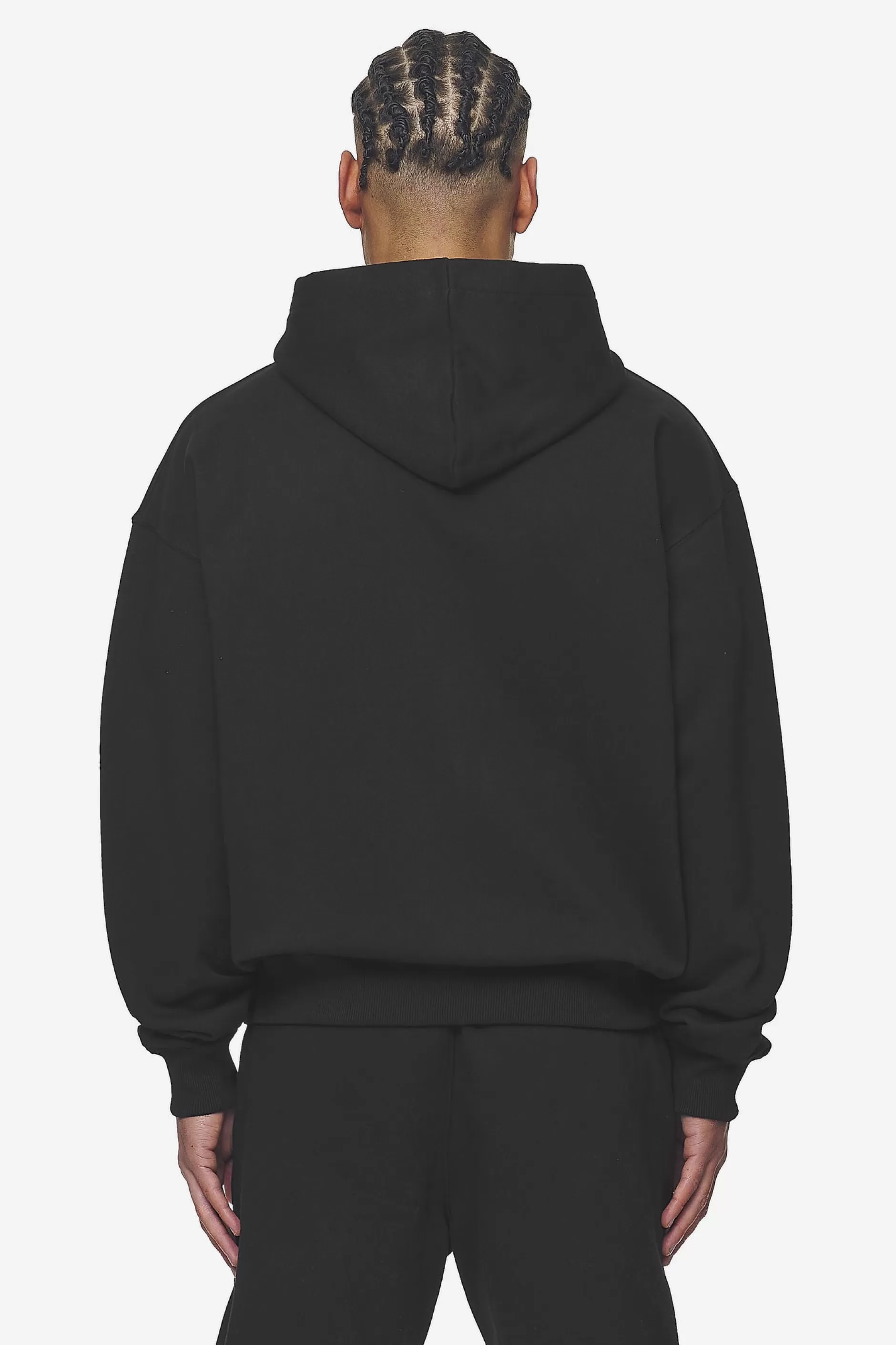Best Sale Pegador Logo Oversized Sweat Jacket White Gum Washed black