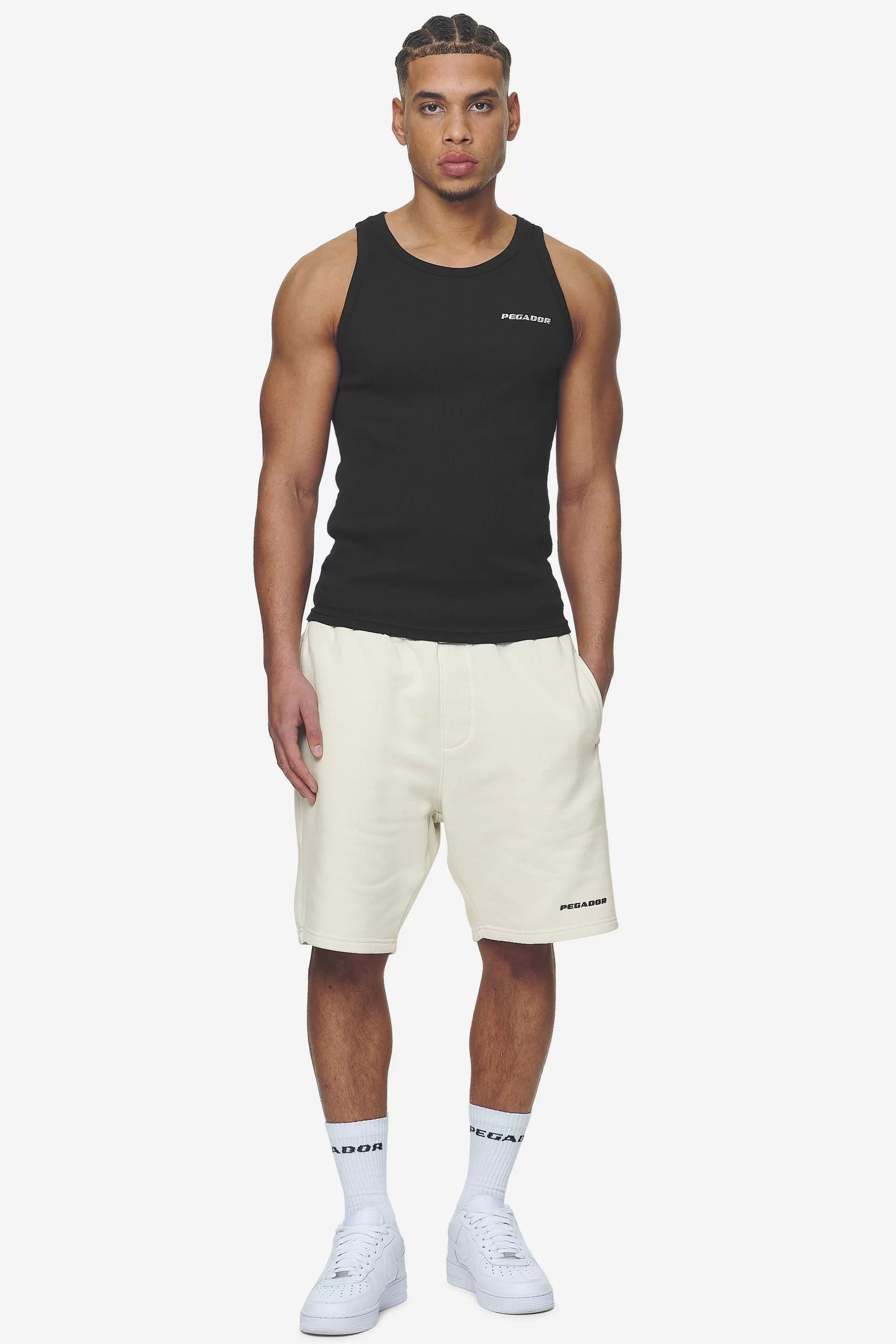 Online Pegador Logo Rib Undershirt Black