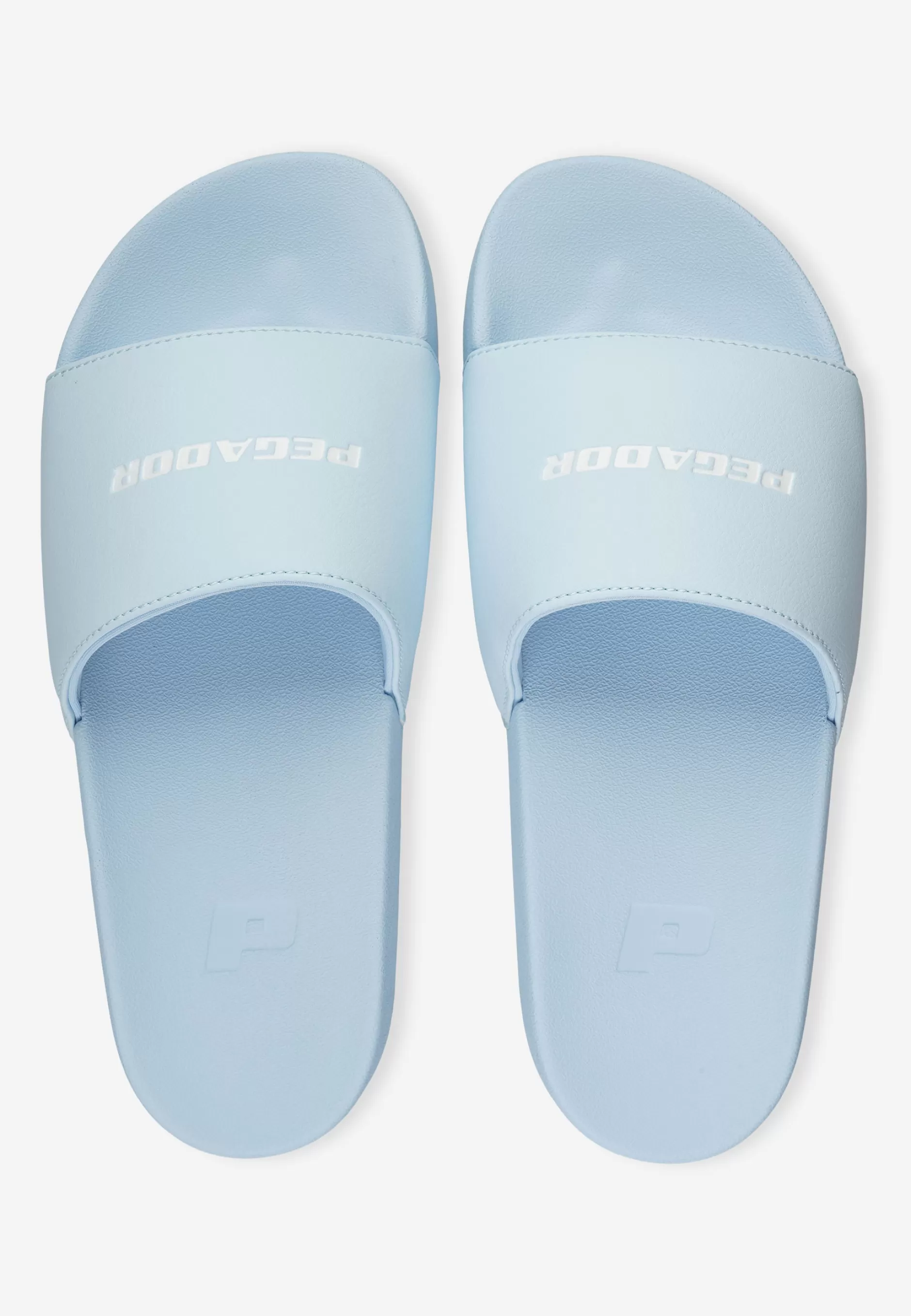 Cheap Pegador Logo Slide White Baby blue