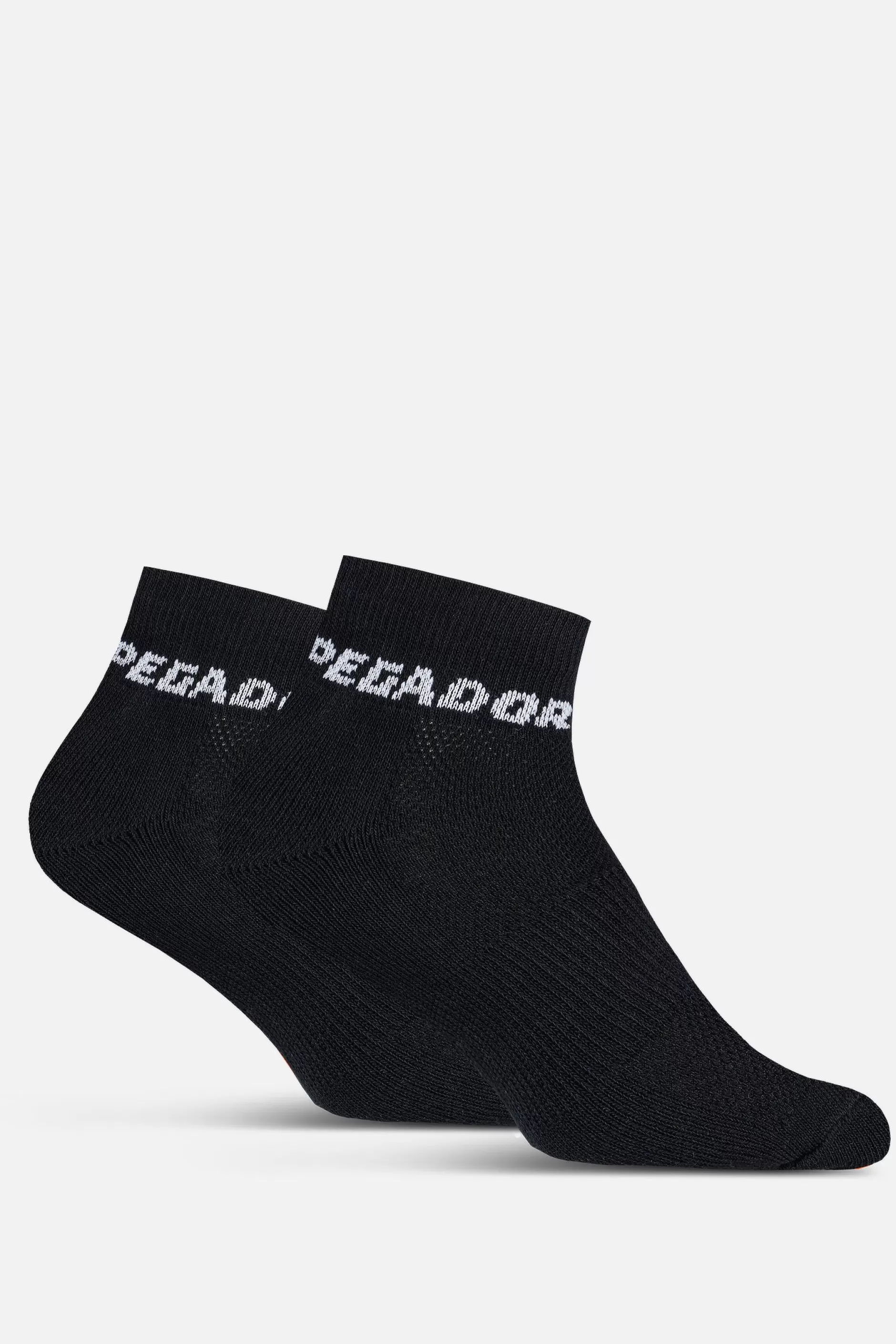 Hot Pegador Logo Socks Low White Black