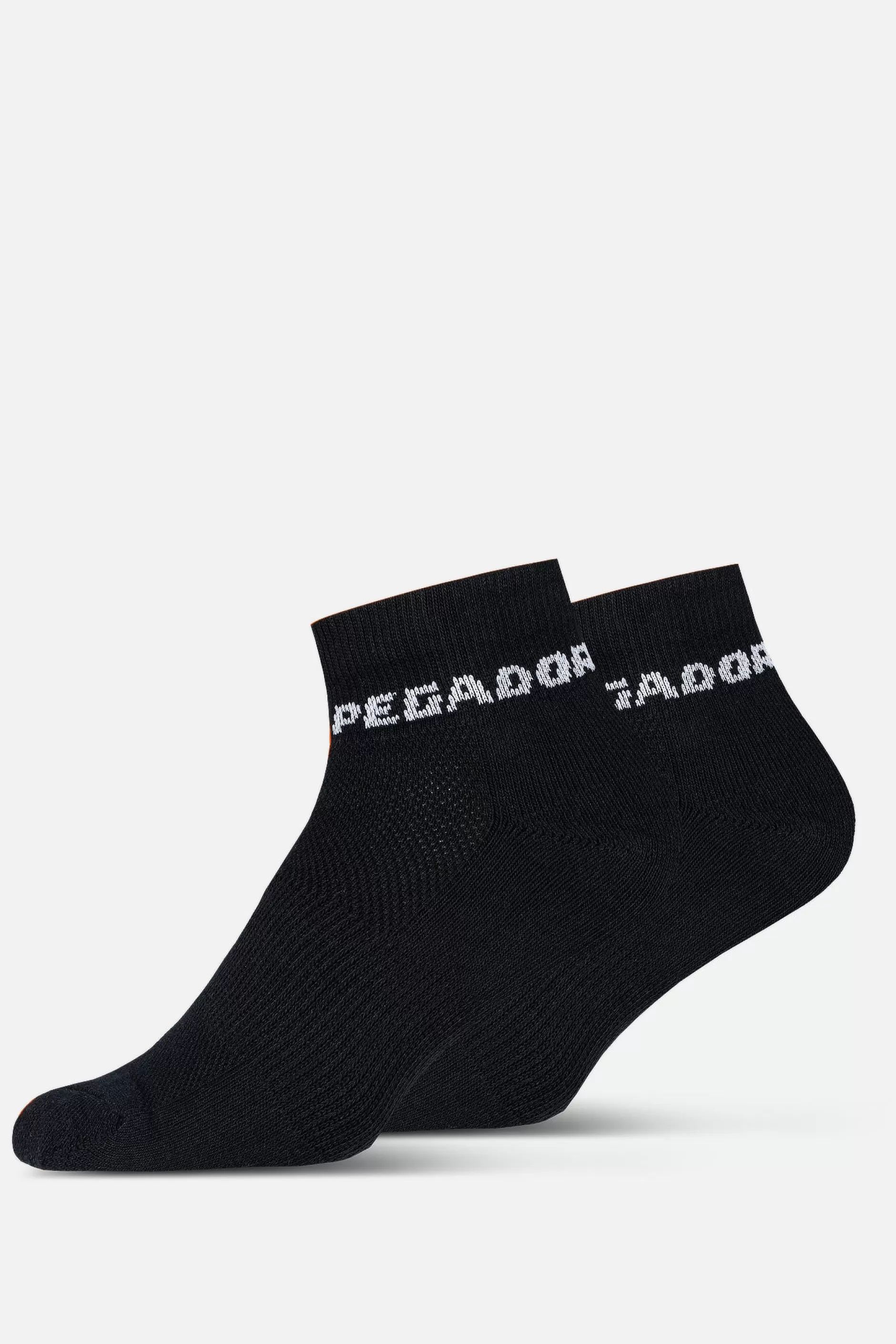 Hot Pegador Logo Socks Low White Black