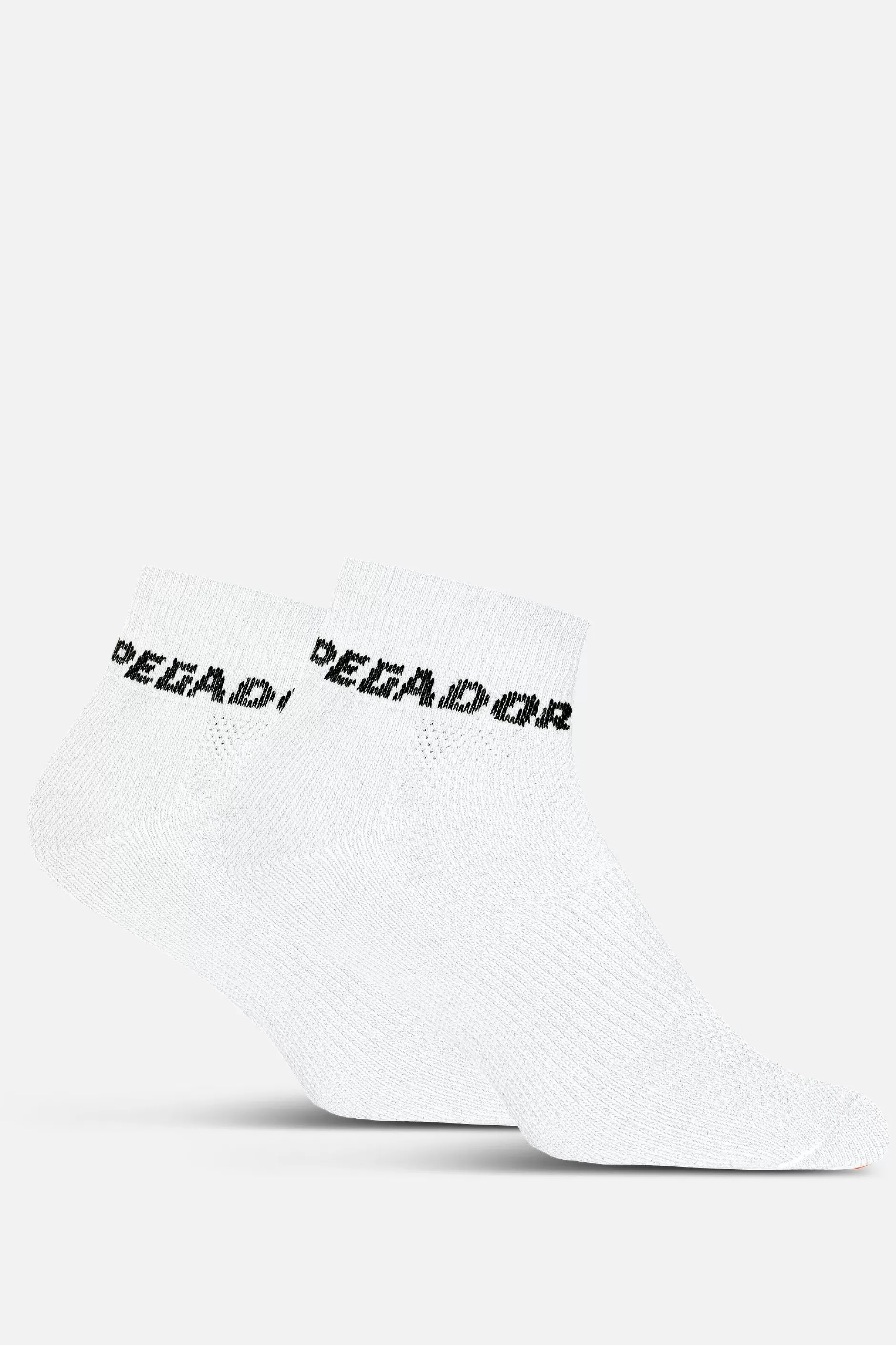 Shop Pegador Logo Socks Low Black White