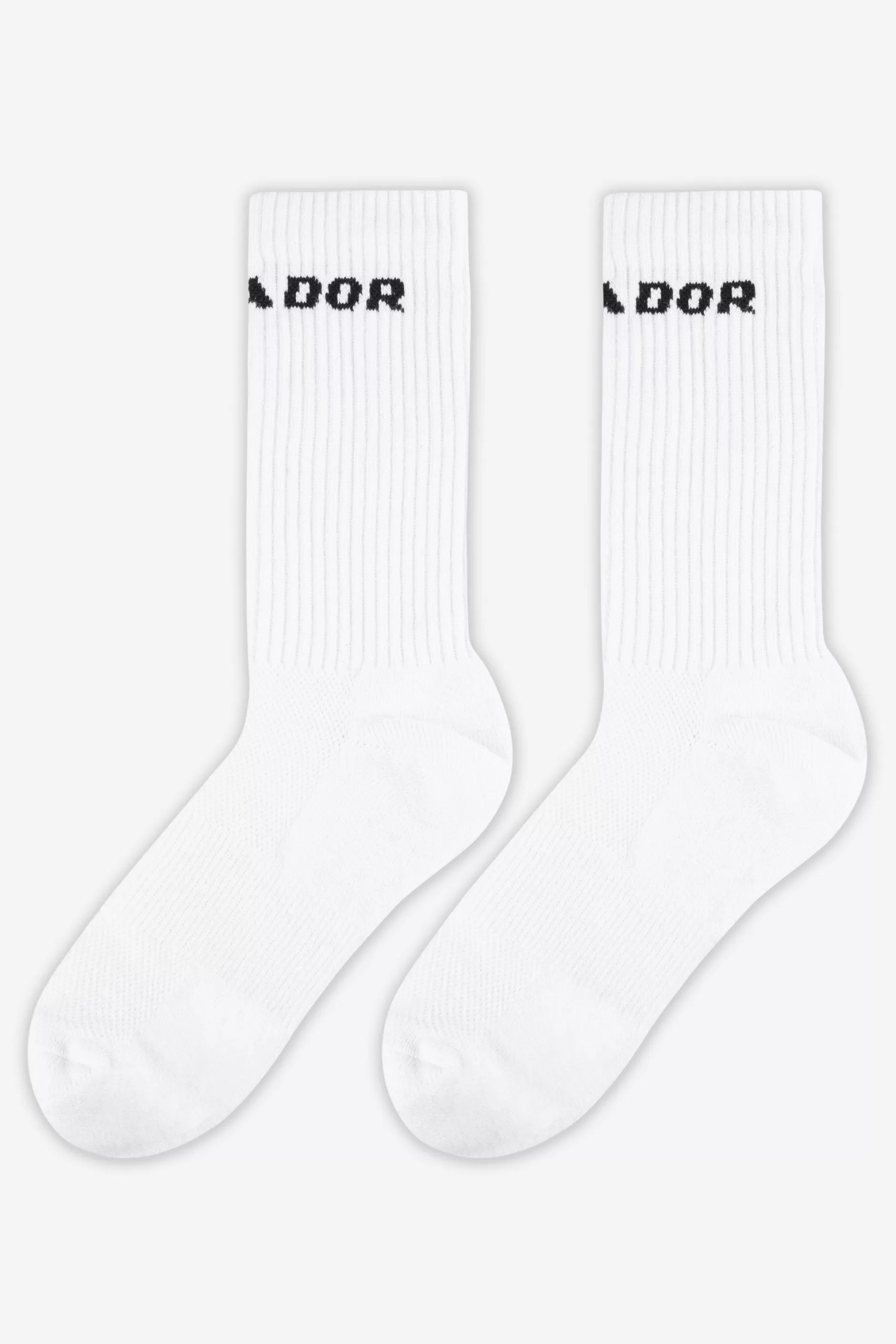 Sale Pegador Logo Socks Black White