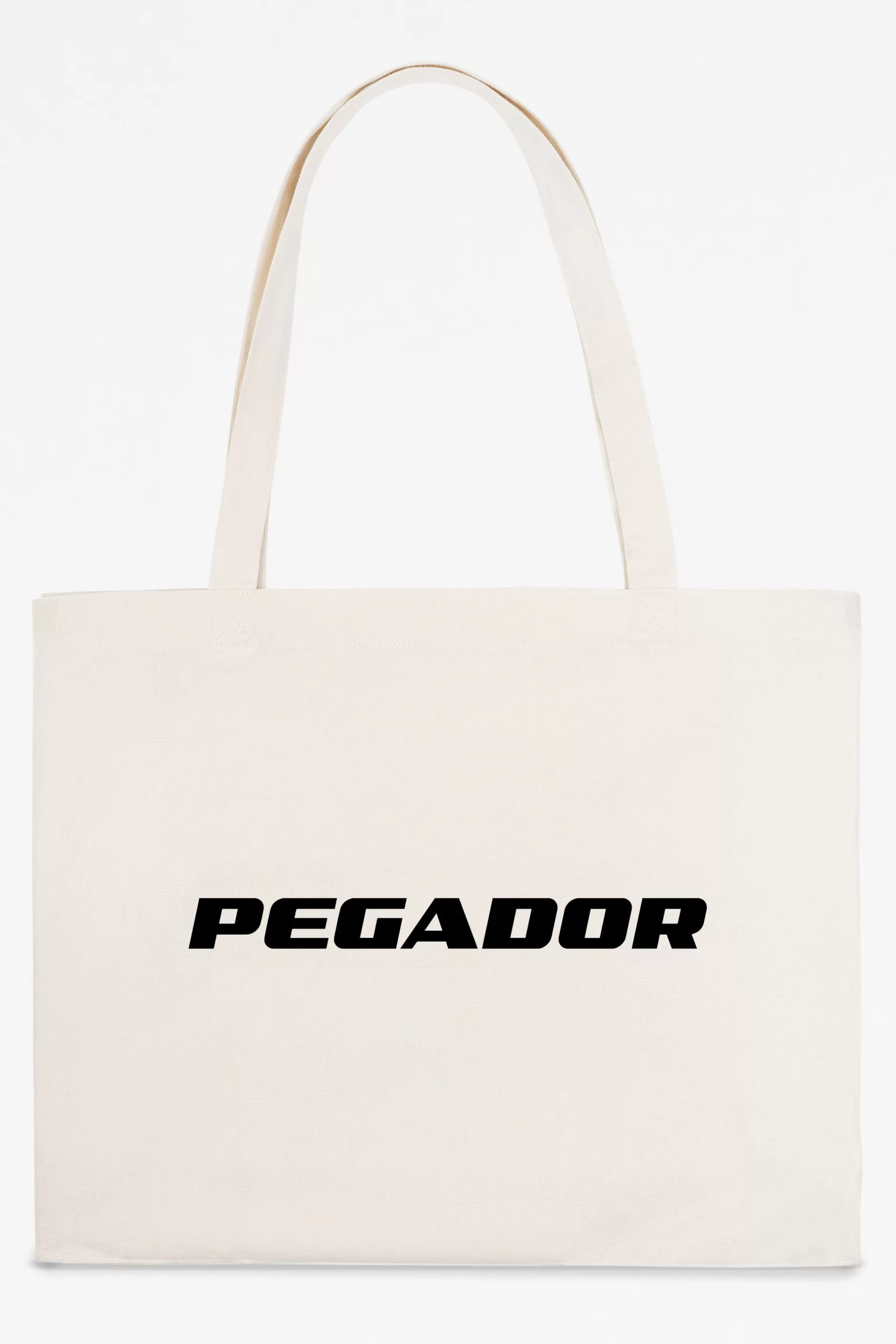 Fashion Pegador Logo Tote Bag Natural