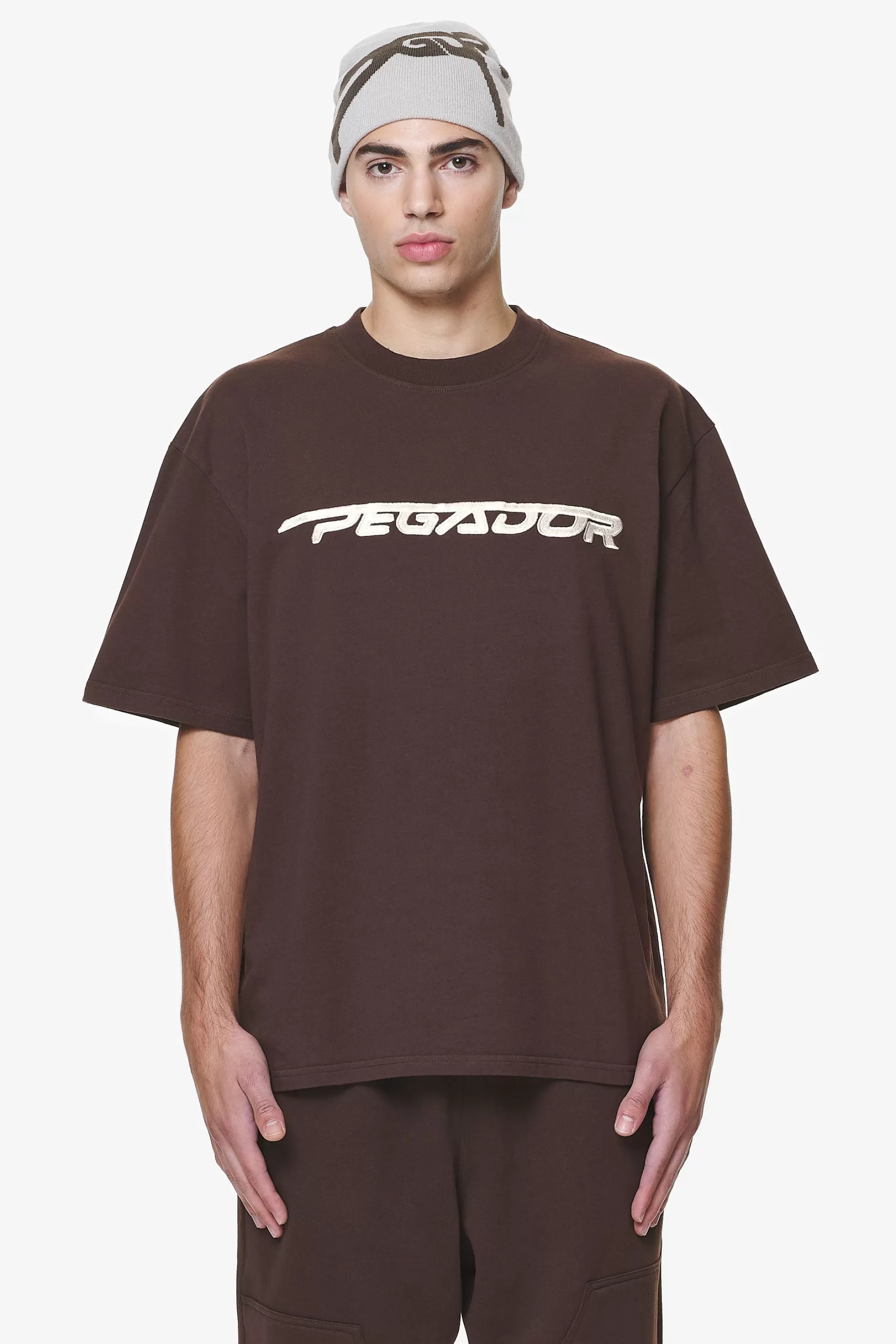 Sale Pegador Manor Oversized Tee Washed Oak Brown