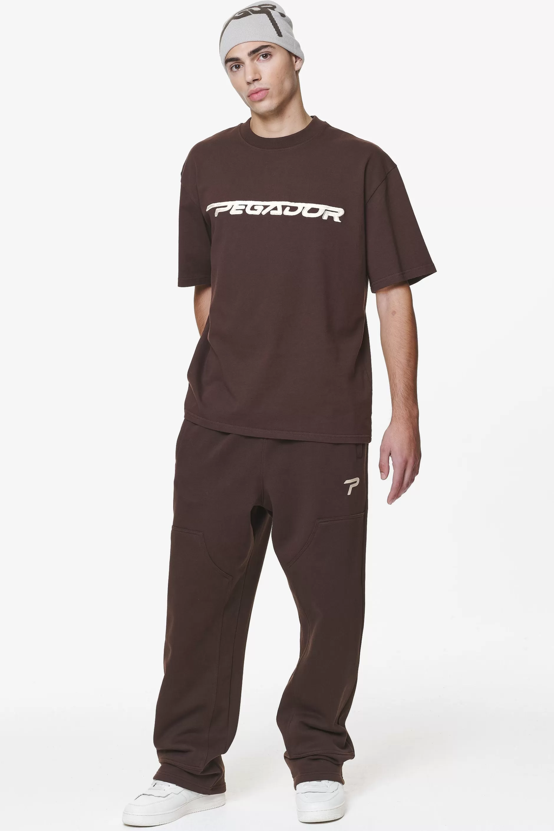 Sale Pegador Manor Oversized Tee Washed Oak Brown