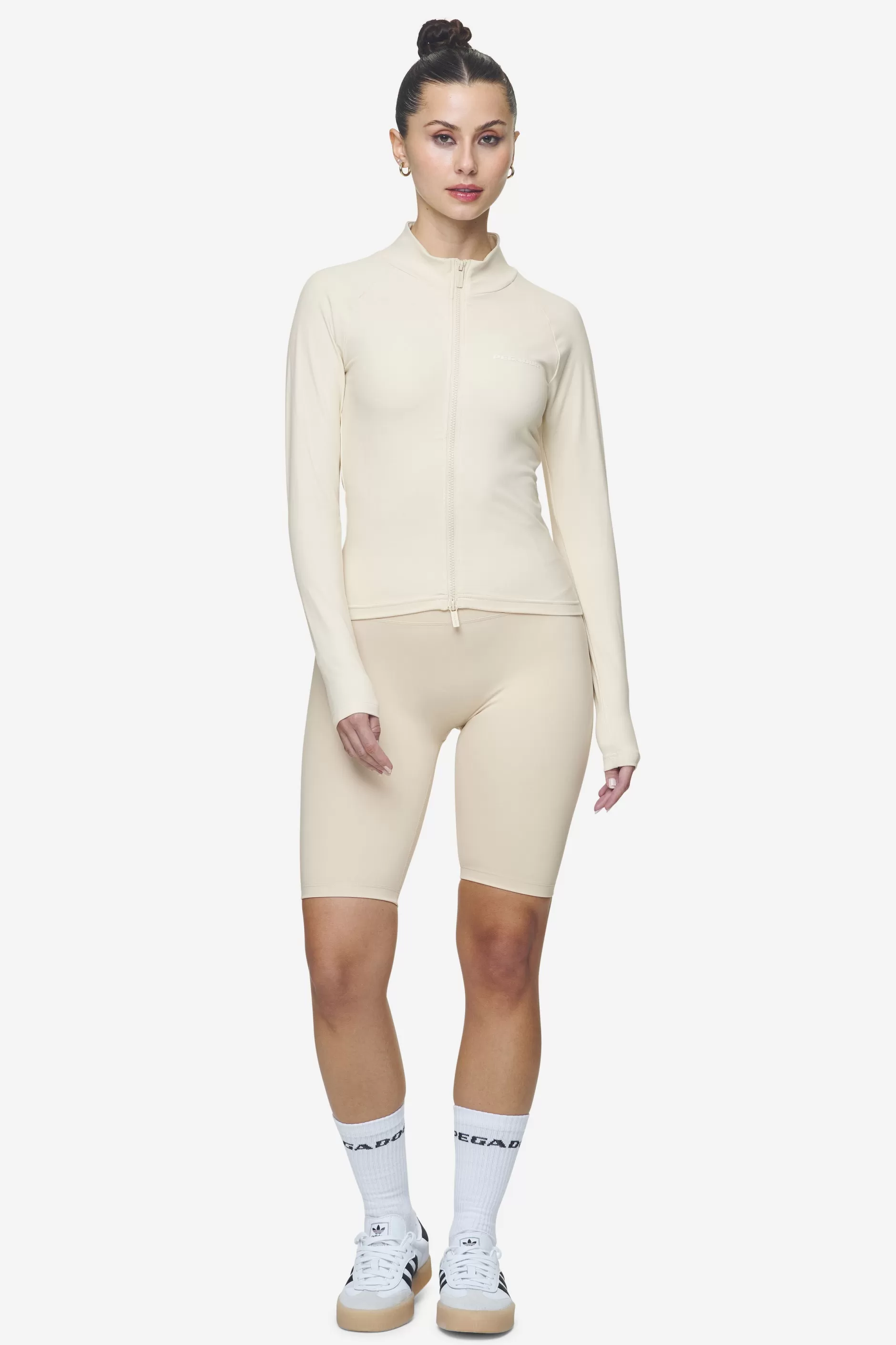 Clearance Pegador Maria Zip Longsleeve Coast sand