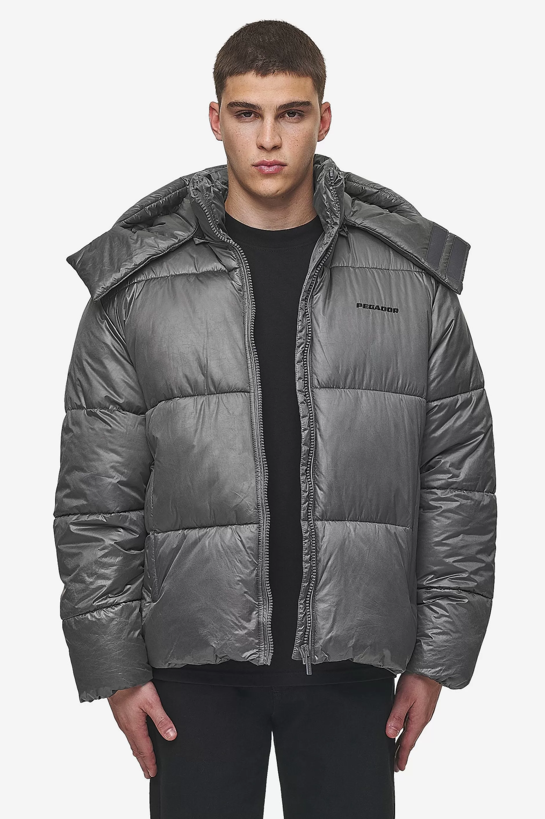 Cheap Pegador Marten Vintage Puffer Jacket Anthracite