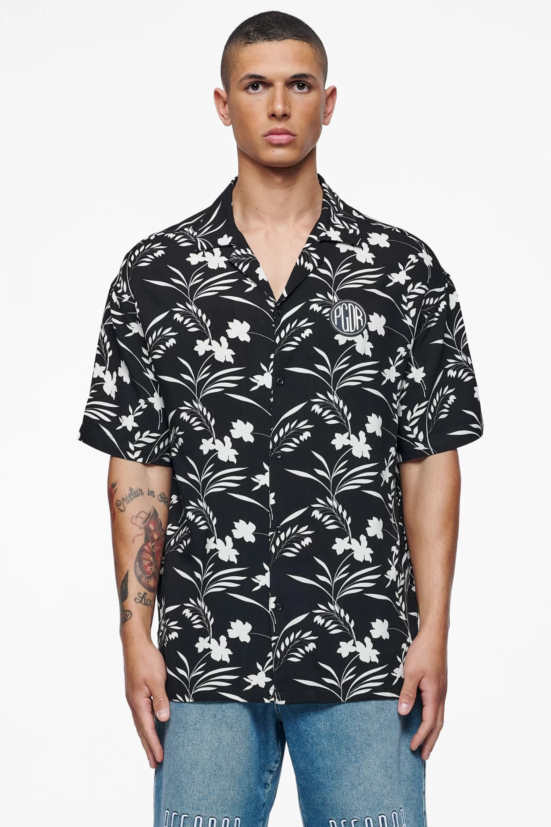 Online Pegador Massey Summer Shirt Black