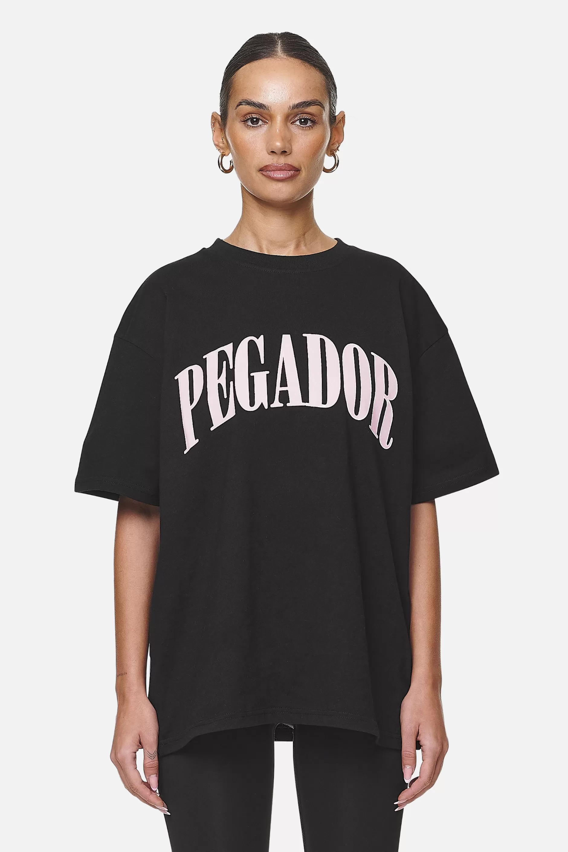 Outlet Pegador Miami Oversized Tee Flamingo Black