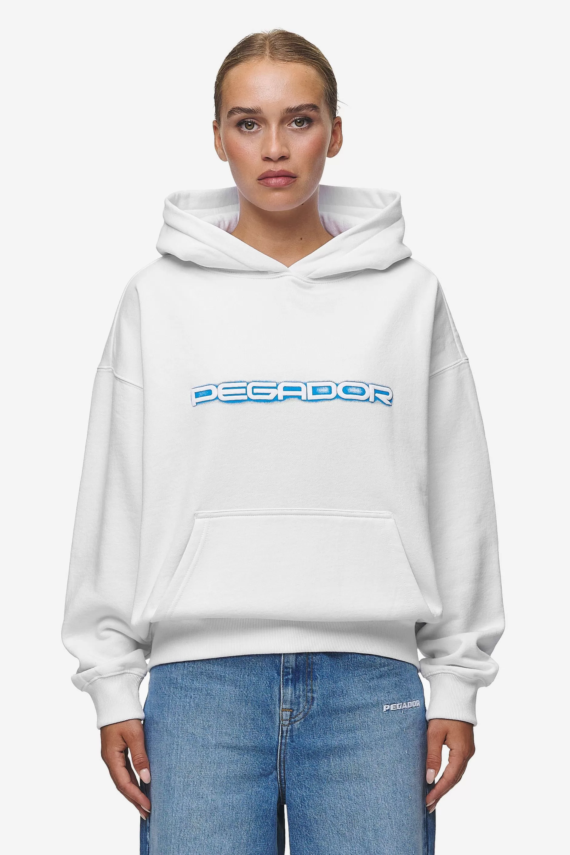 Outlet Pegador Mila Oversized Hoodie White