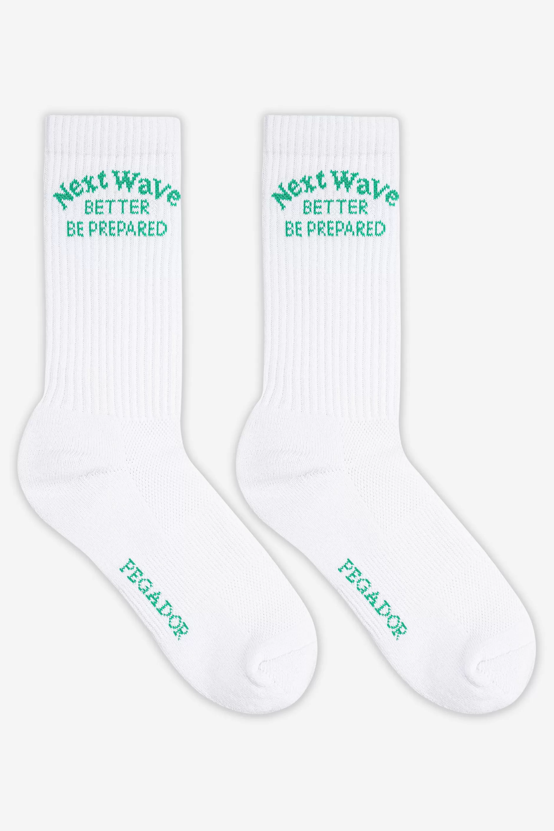 Discount Pegador Naia Socks White Peppermint Green