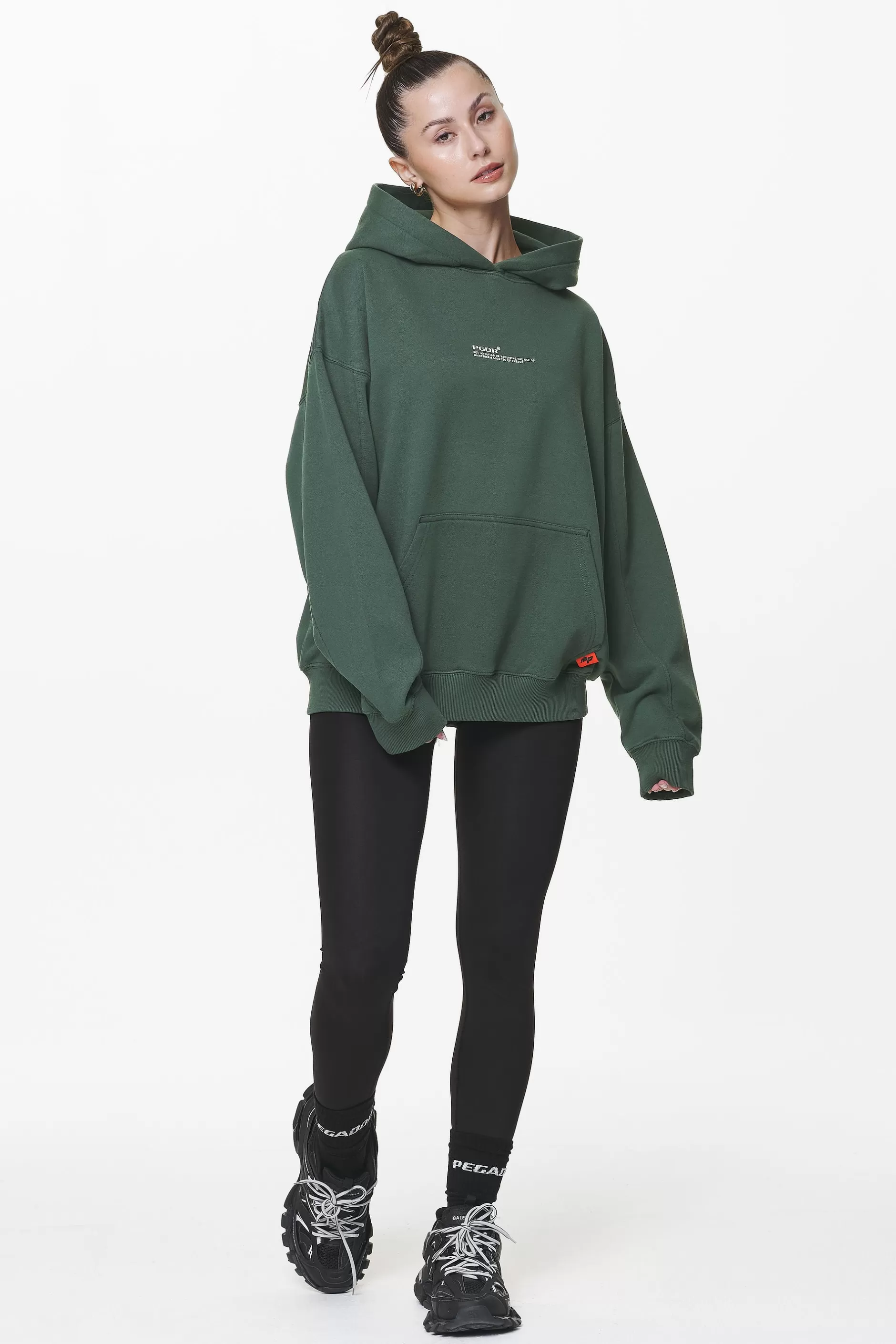 Sale Pegador Navisk Oversized Hoodie Washed Sage Green