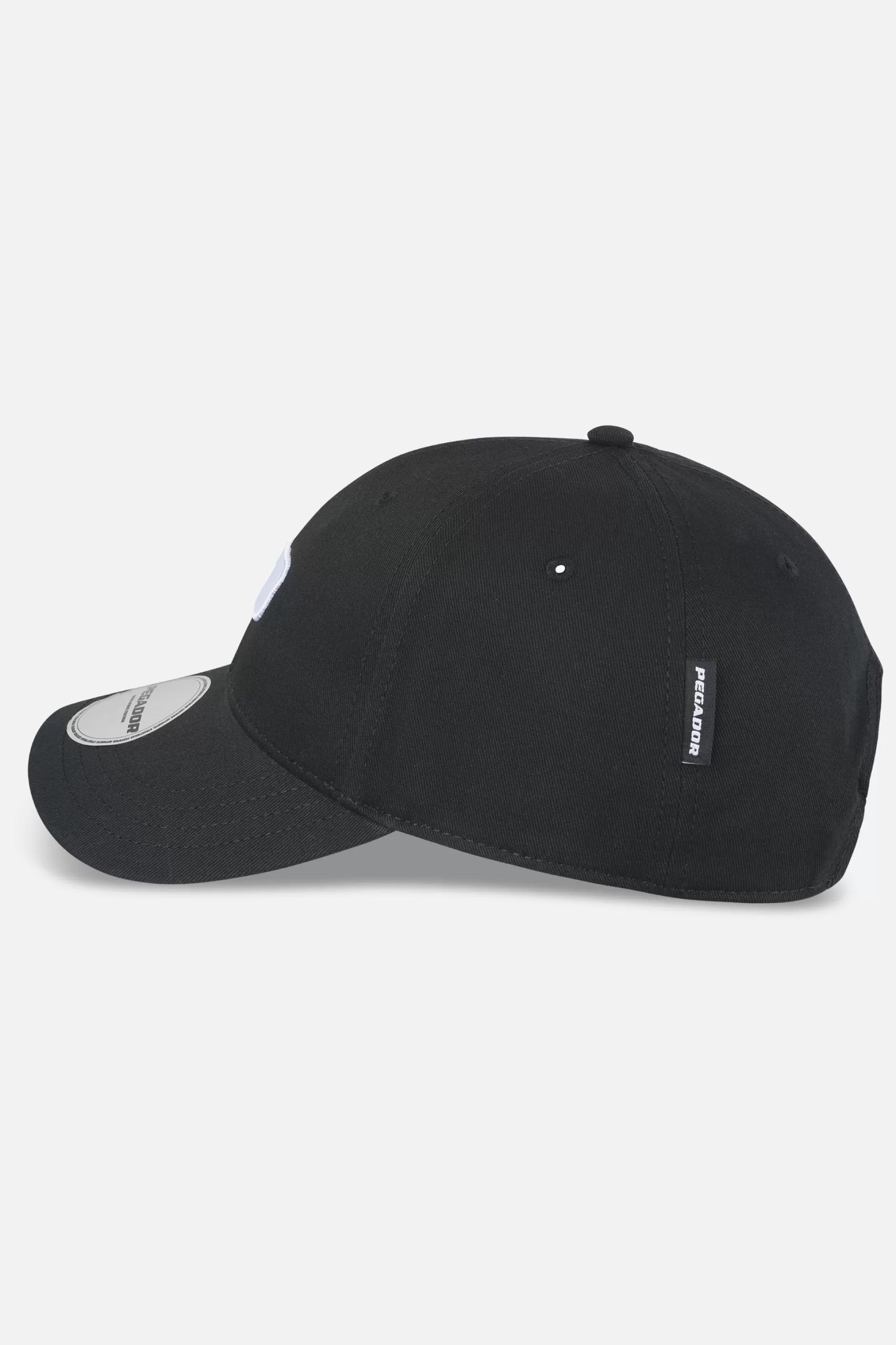 Shop Pegador P Logo Cap Black White