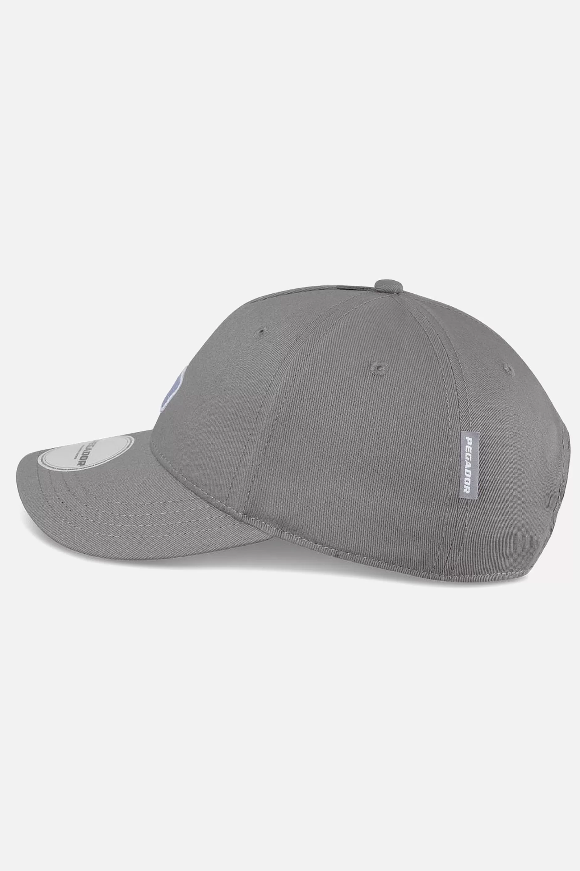 Cheap Pegador P Logo Cap Cool Grey White