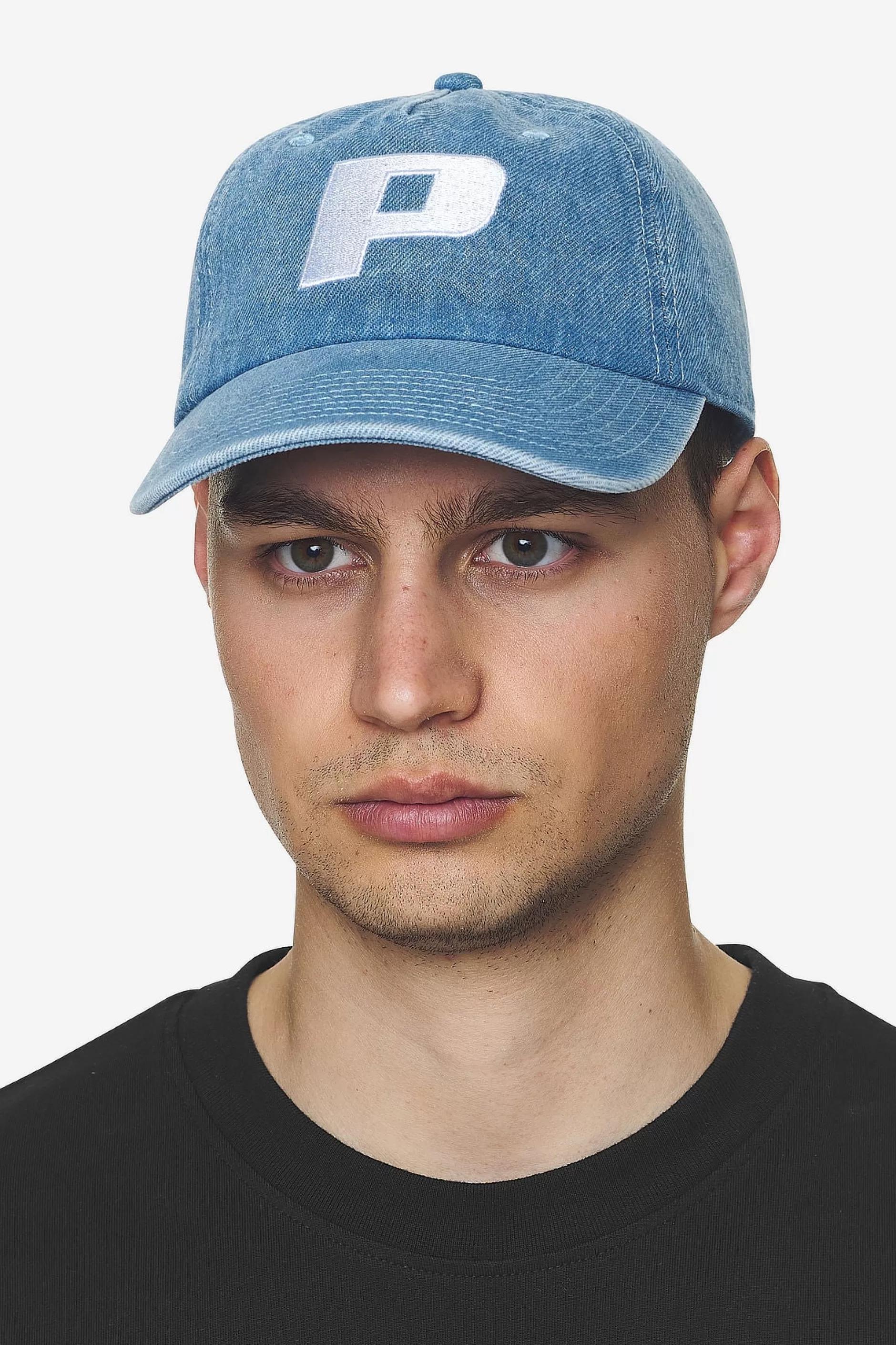 Store Pegador P Logo Denim Cap Baby Blue