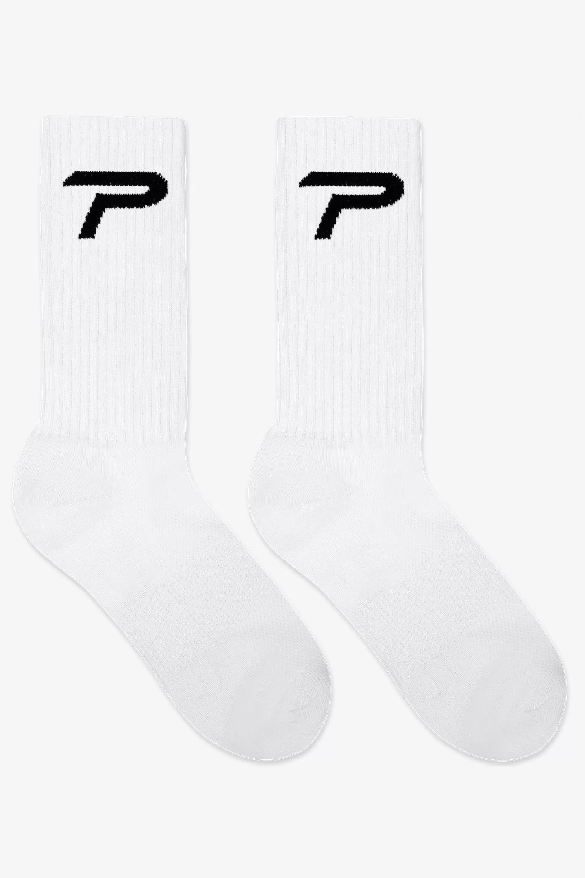 Discount Pegador P Socks White Black