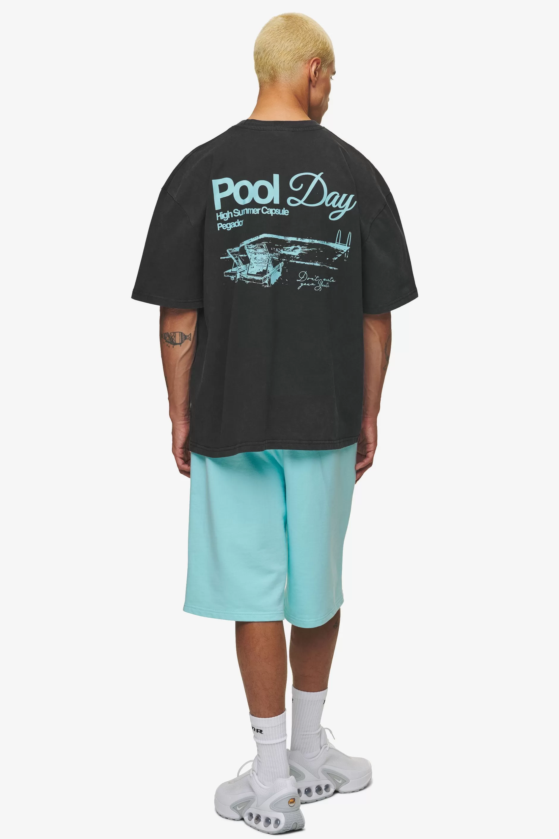 Cheap Pegador Patino Oversized Tee Vintage black
