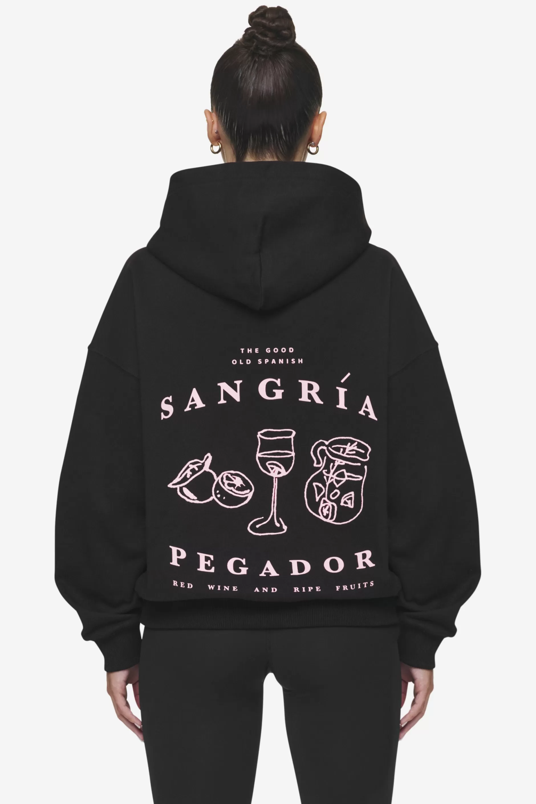 Clearance Pegador Pelo Oversized Hoodie Black