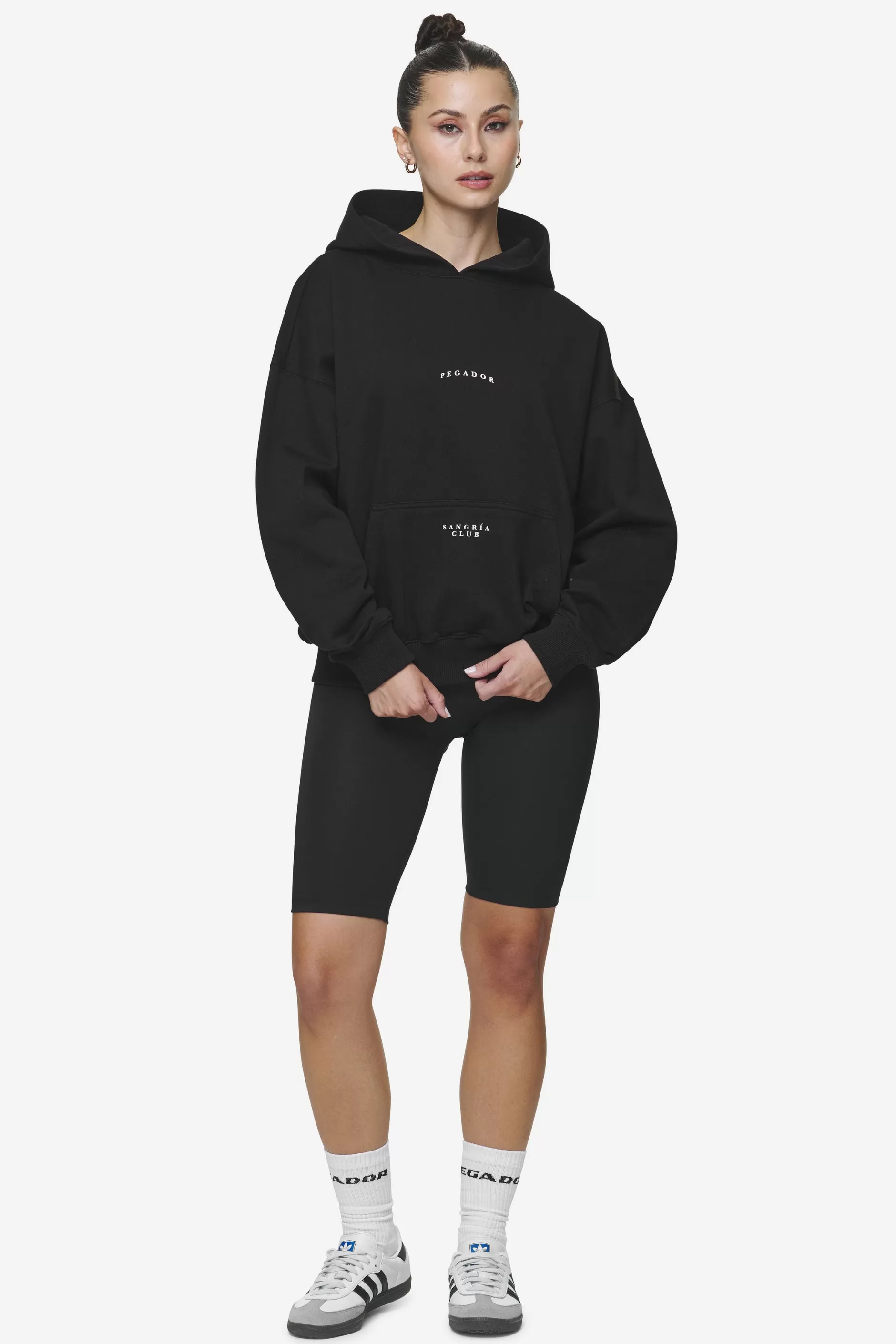 Clearance Pegador Pelo Oversized Hoodie Black