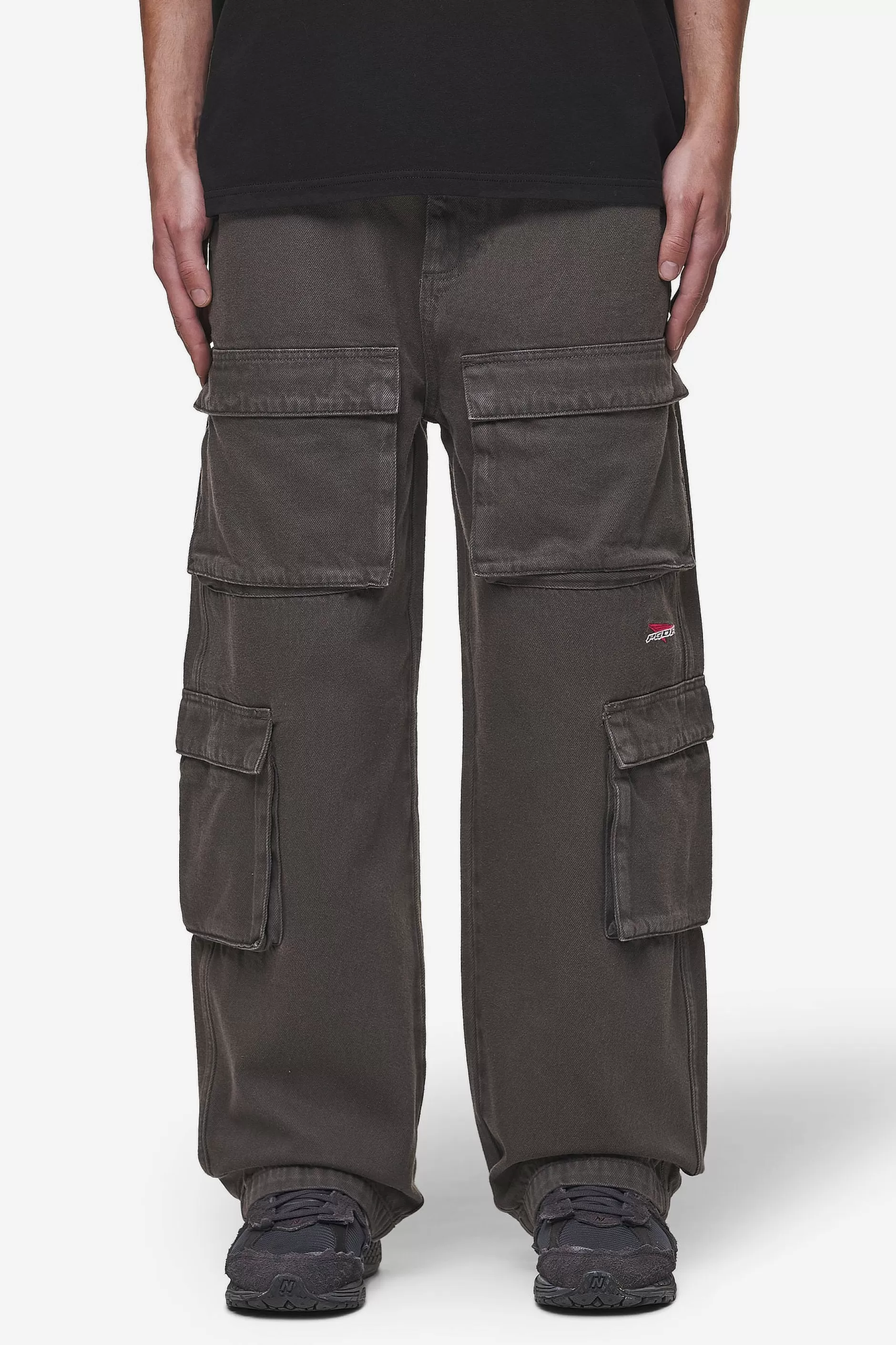 Outlet Pegador Penard Wide Cargo Pants Anthracite