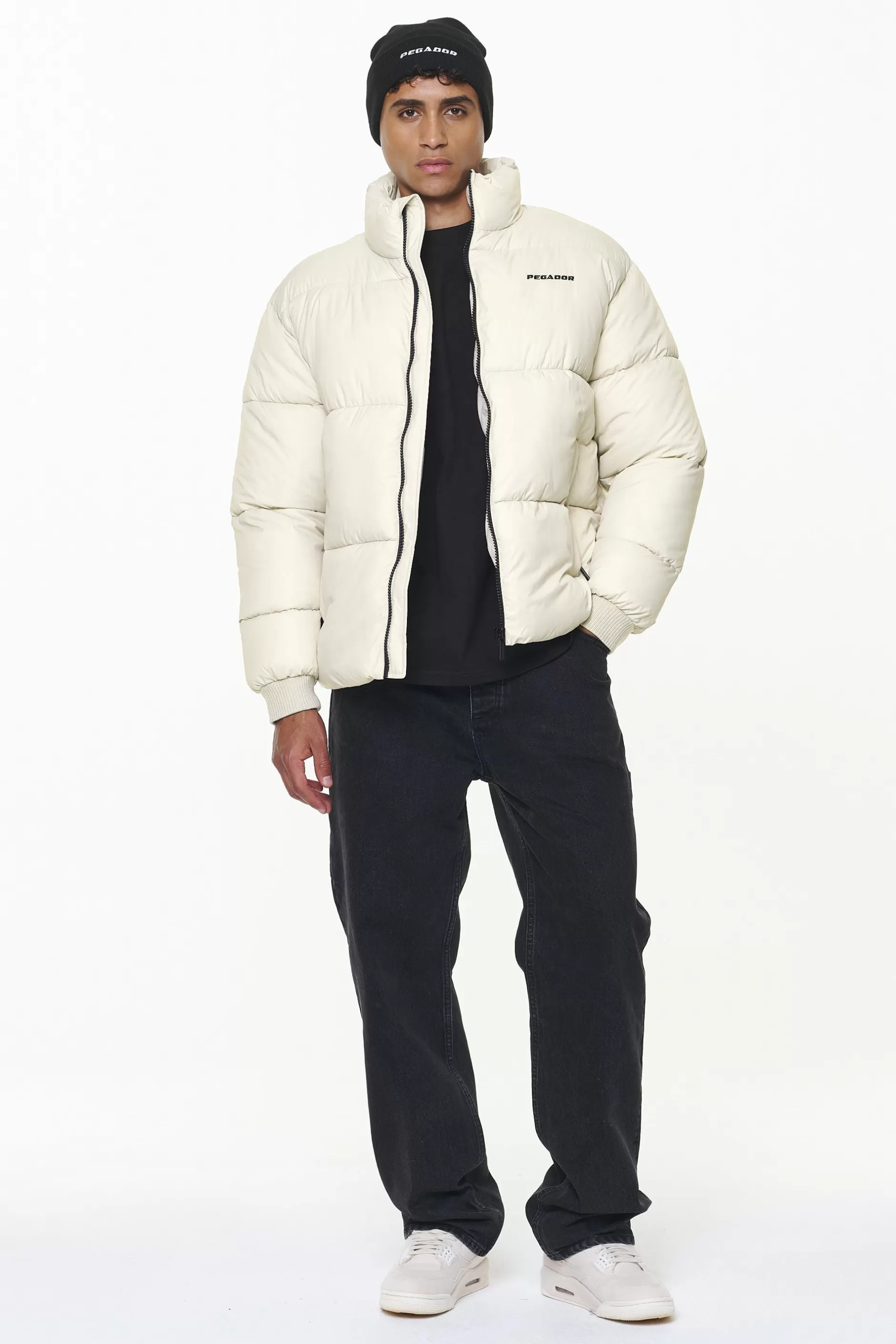 Discount Pegador Picard Puffer Jacket Cream