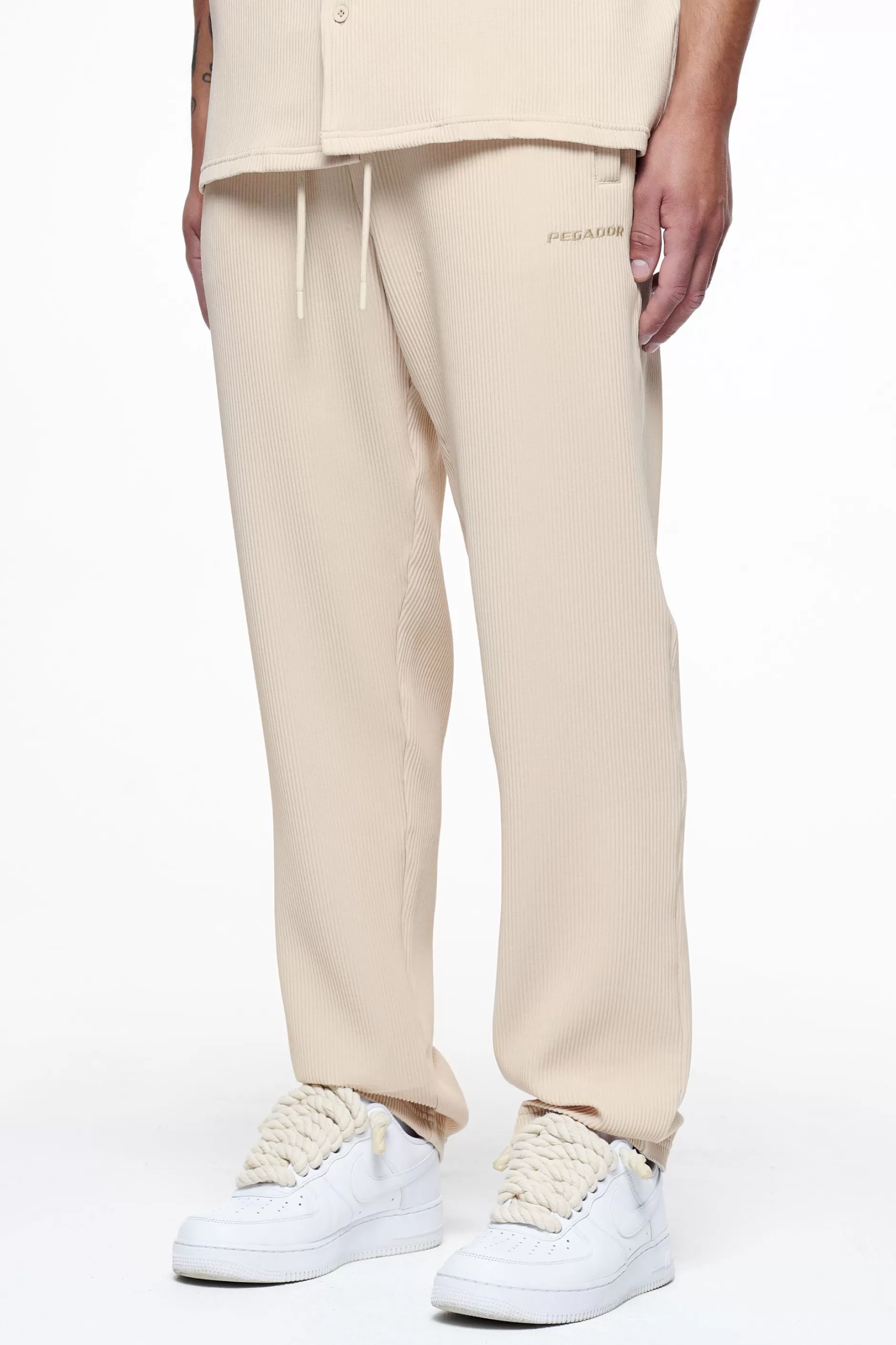 Flash Sale Pegador Primo Plissee Pants Unbleached