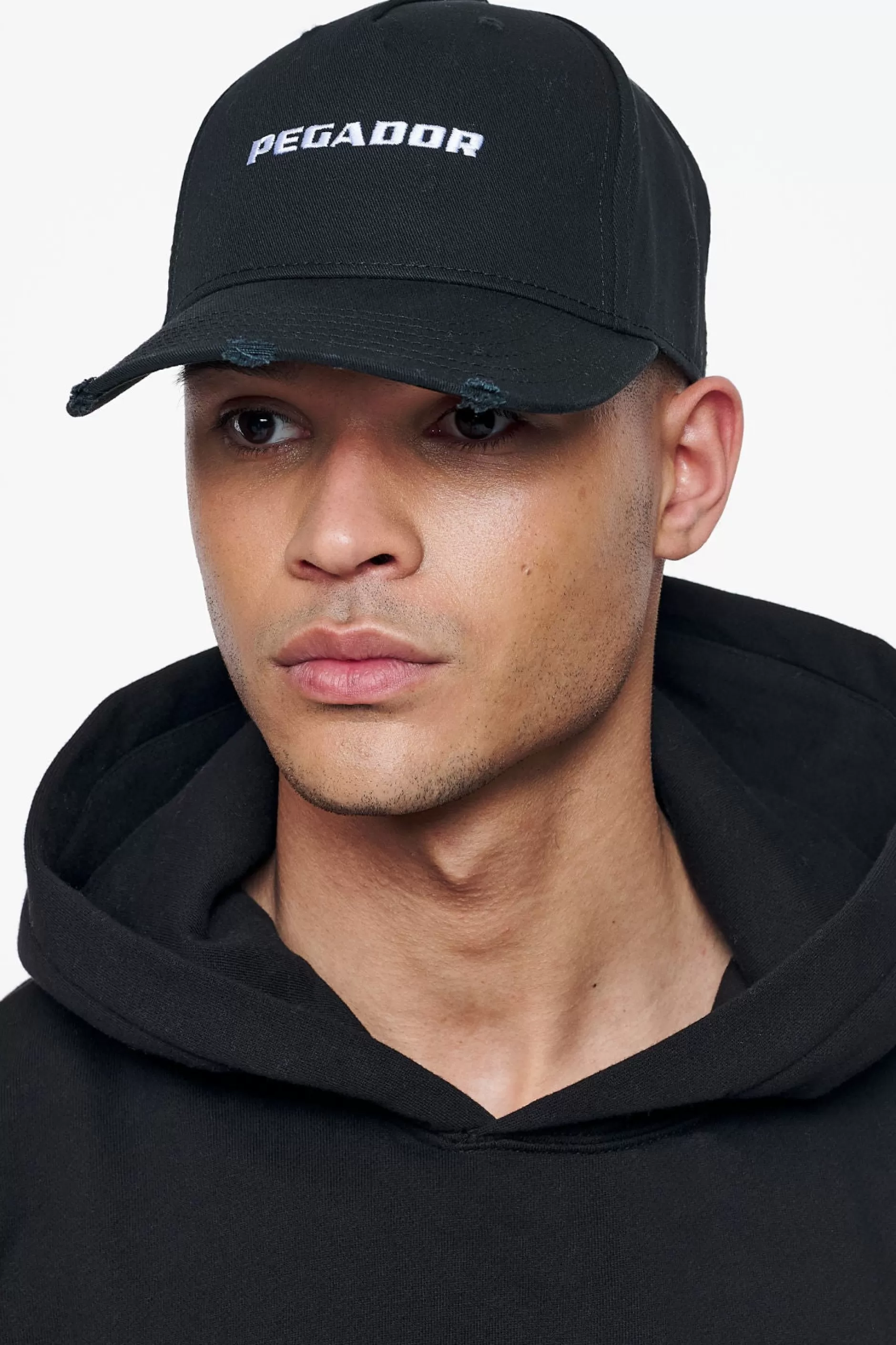 Online Pegador Reo Destroyed Cap Black